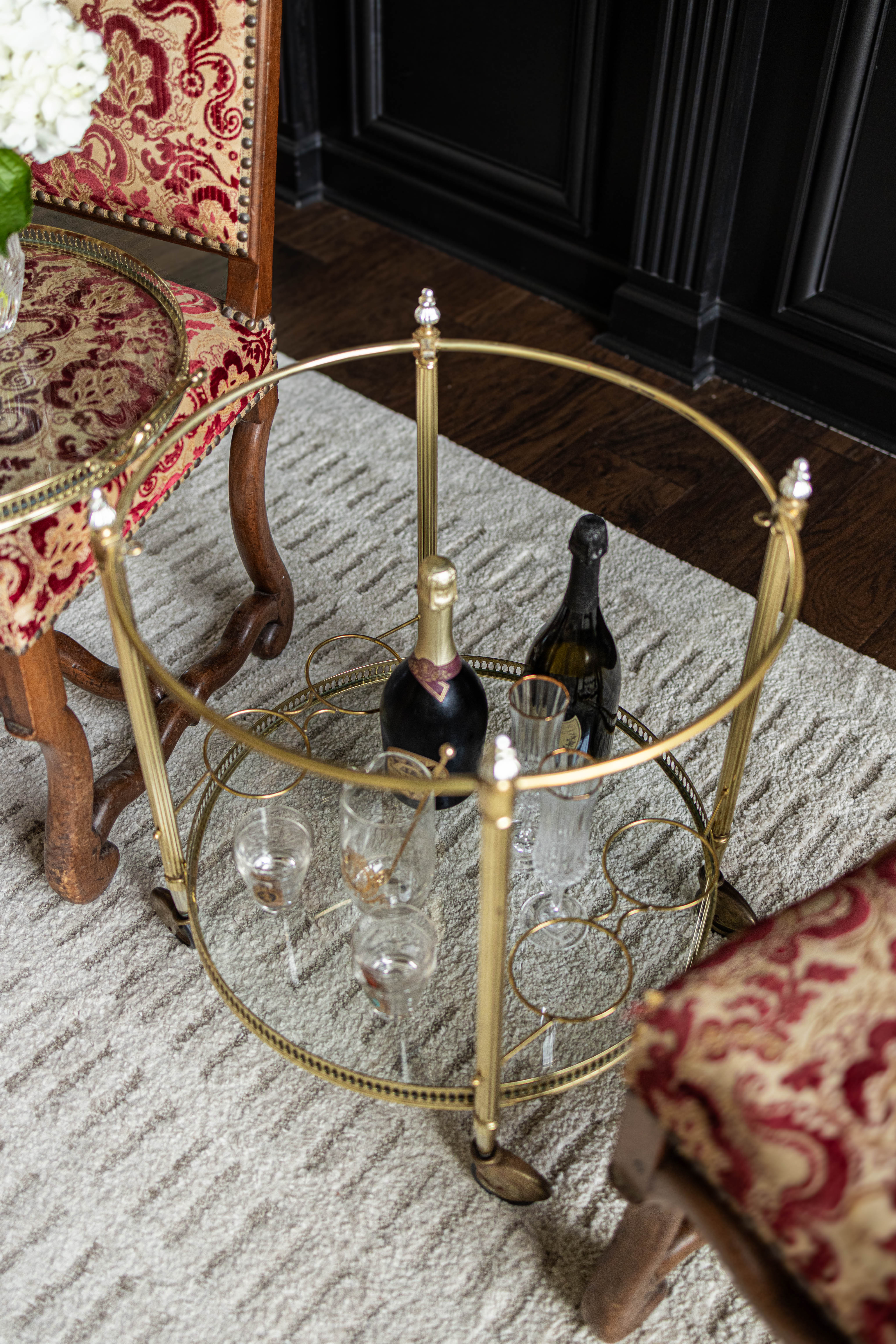 1900s French Neoclassical Bar Caddy