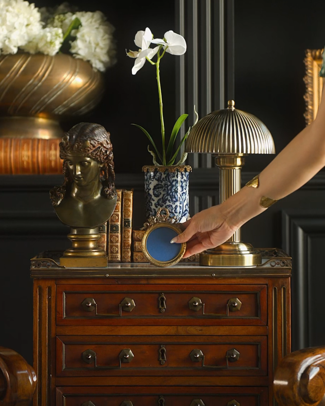 19th Century Neoclassical Bronze Female Bust