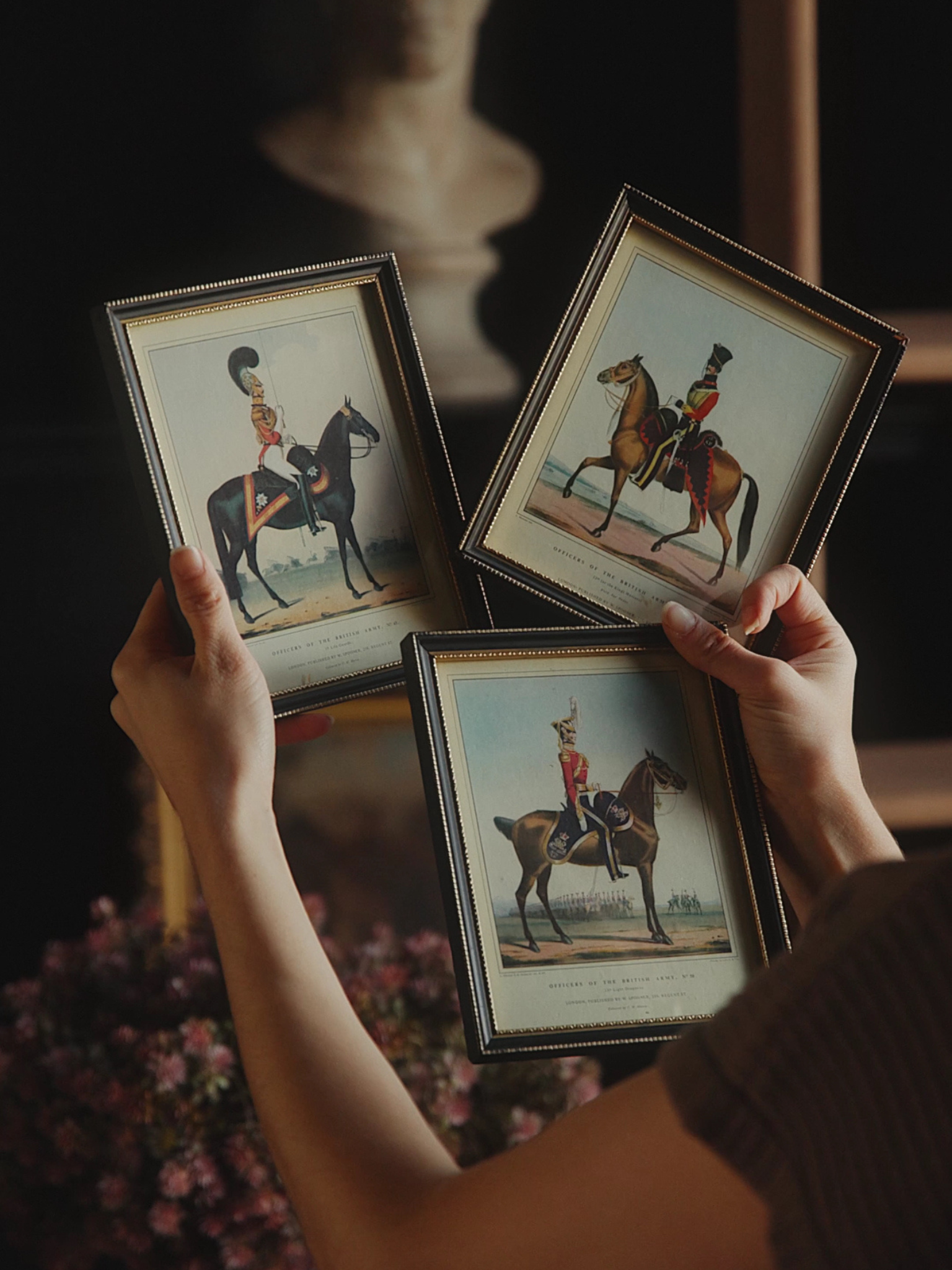 Set of Three British Cavalry Prints
After W. Spooner, 19th Century Designs