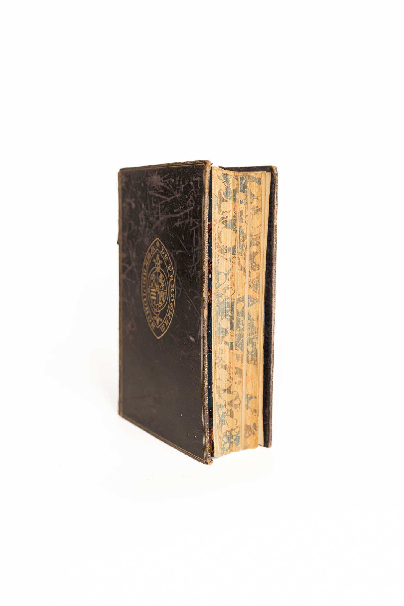 1899 History of The Life of James Hanninton - Signed Leatherbound