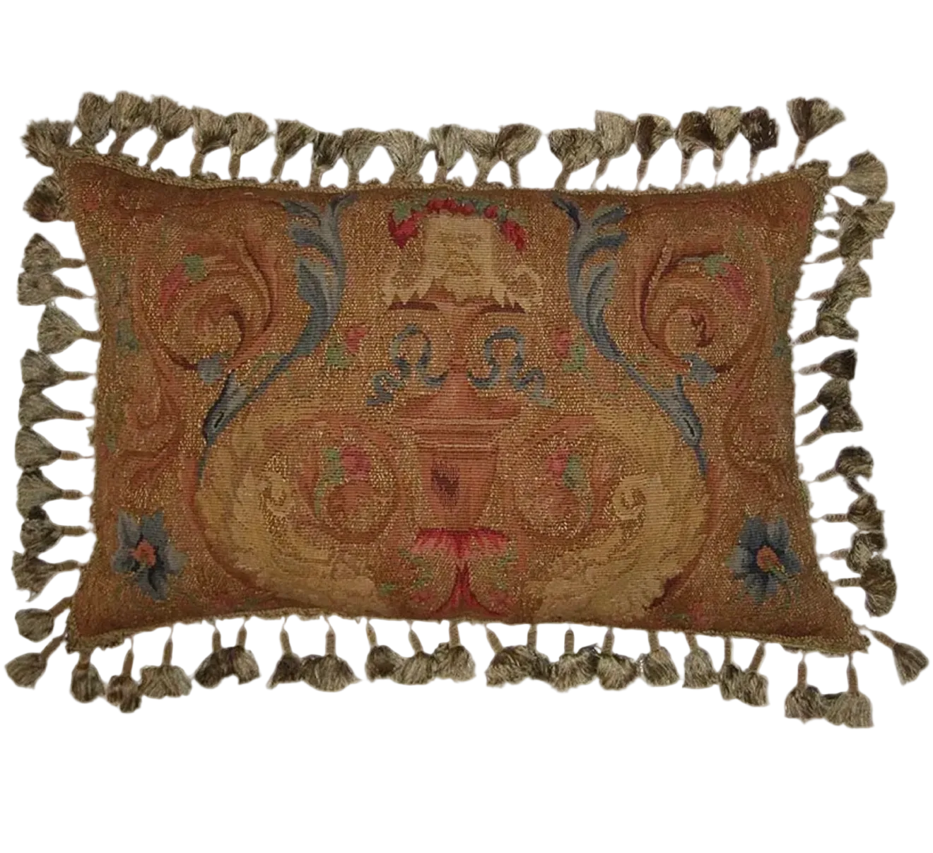 The Maison Crest Tapestry Pillow
