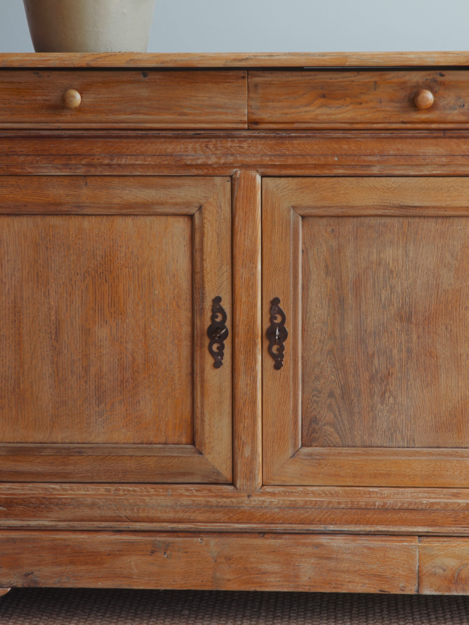 19th Century French Louis Philippe Bleached Sideboard