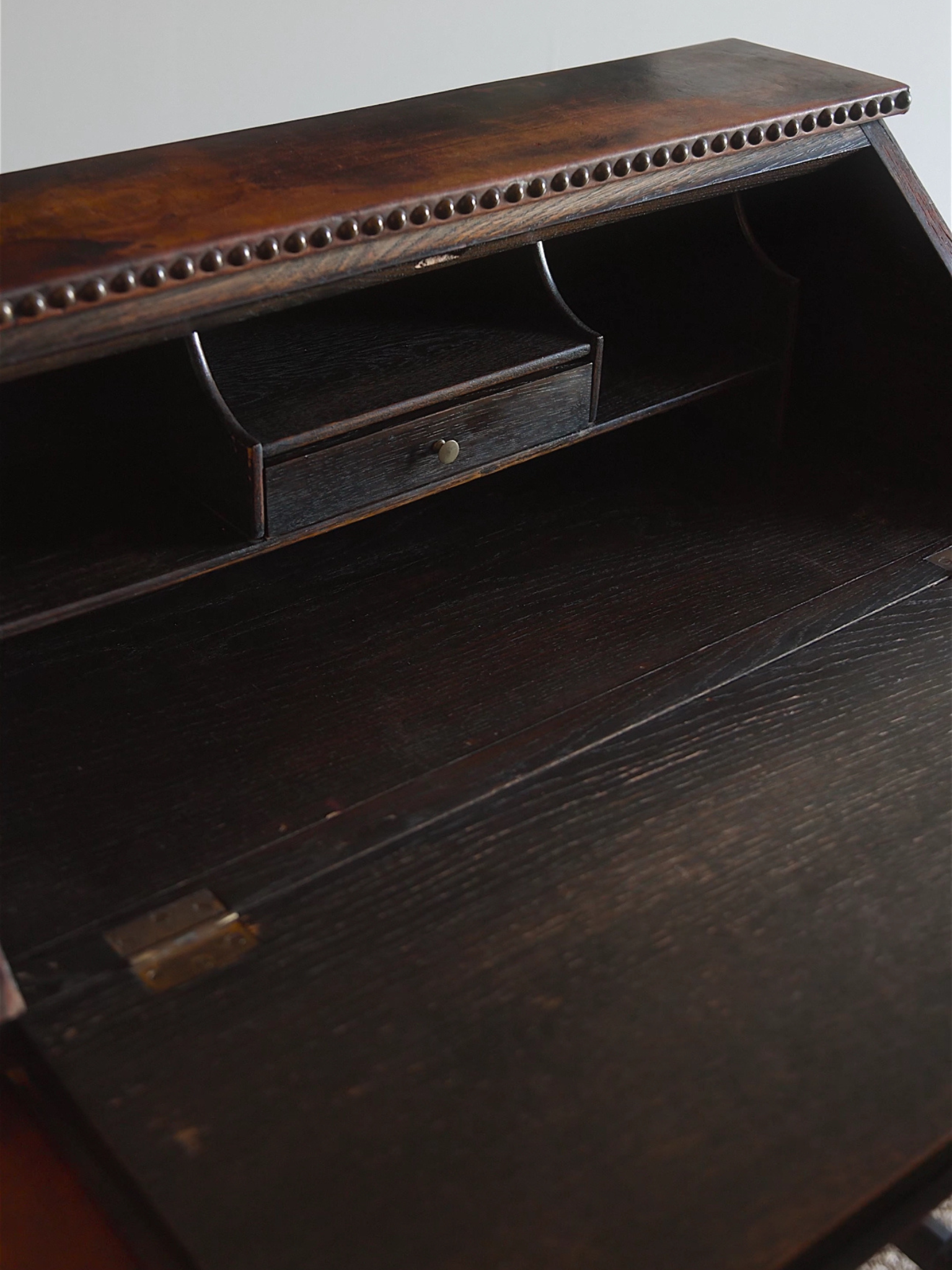 Belgian Baroque Revival Writing Desk by Dujardin–Lammens