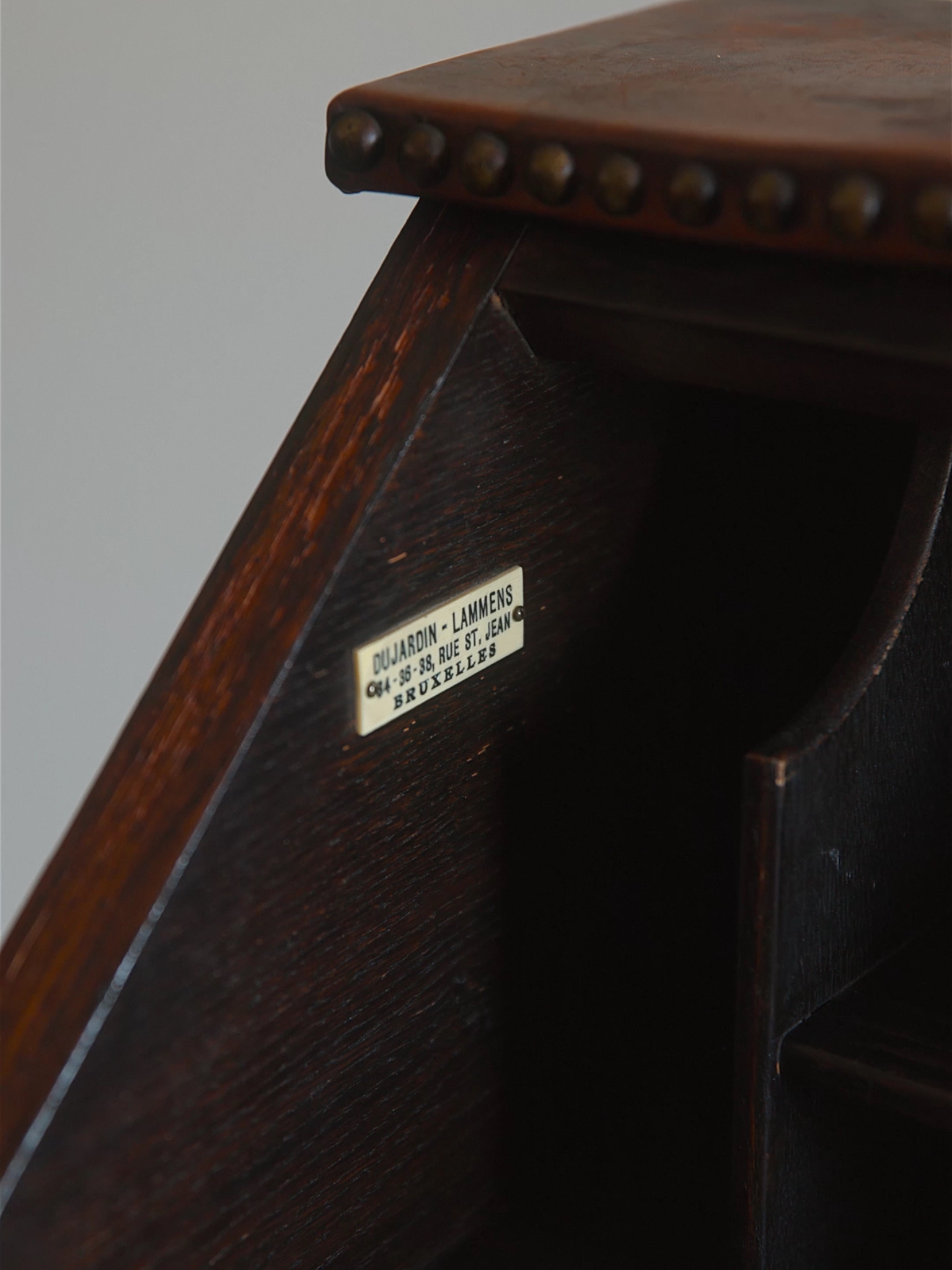 Belgian Baroque Revival Writing Desk by Dujardin–Lammens