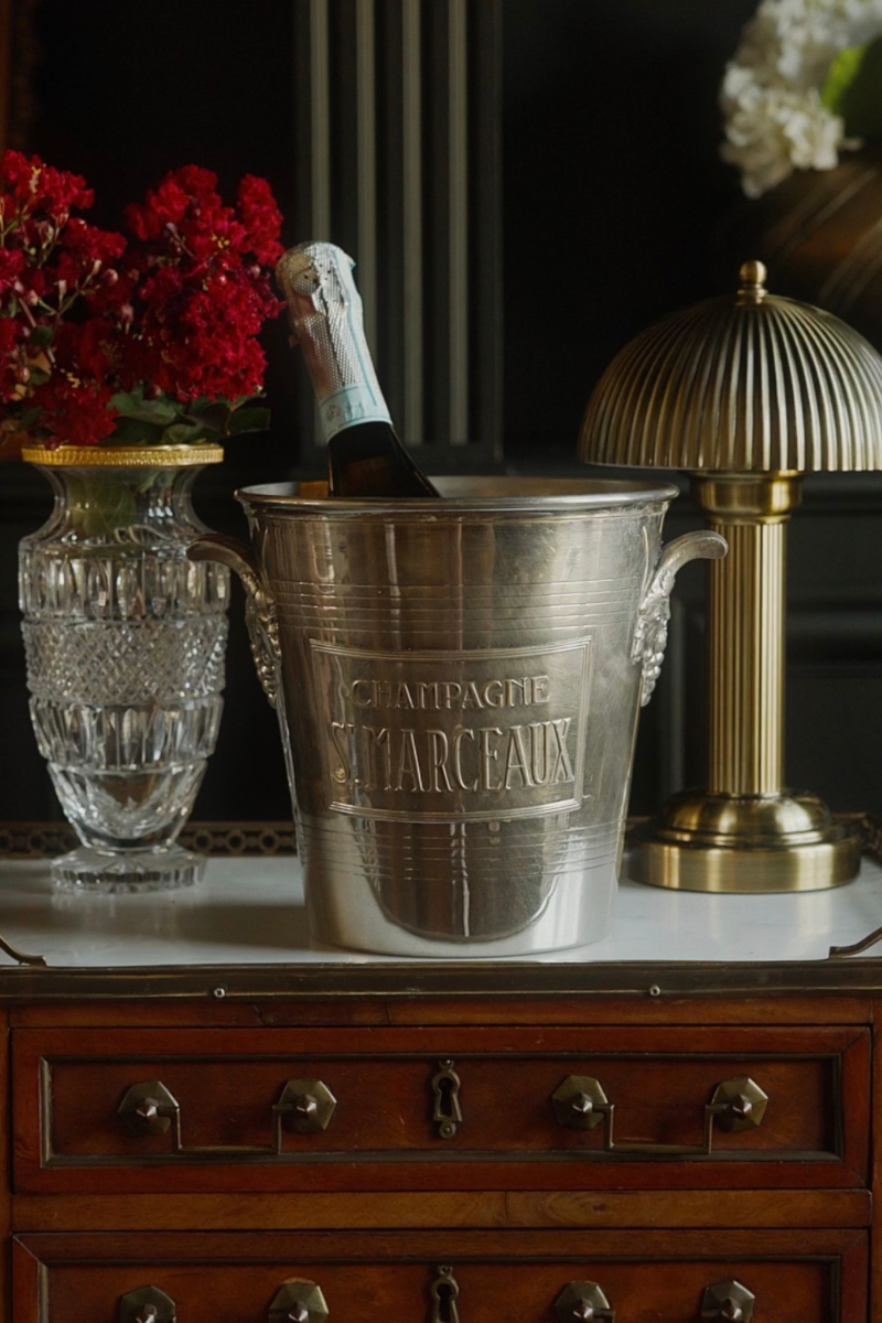 20th Century French Silver Plated Champagne Bucket