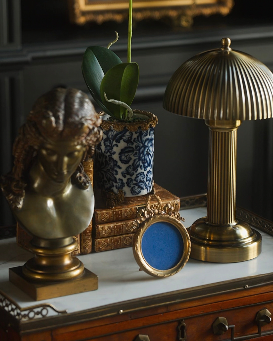 19th Century Neoclassical Bronze Female Bust