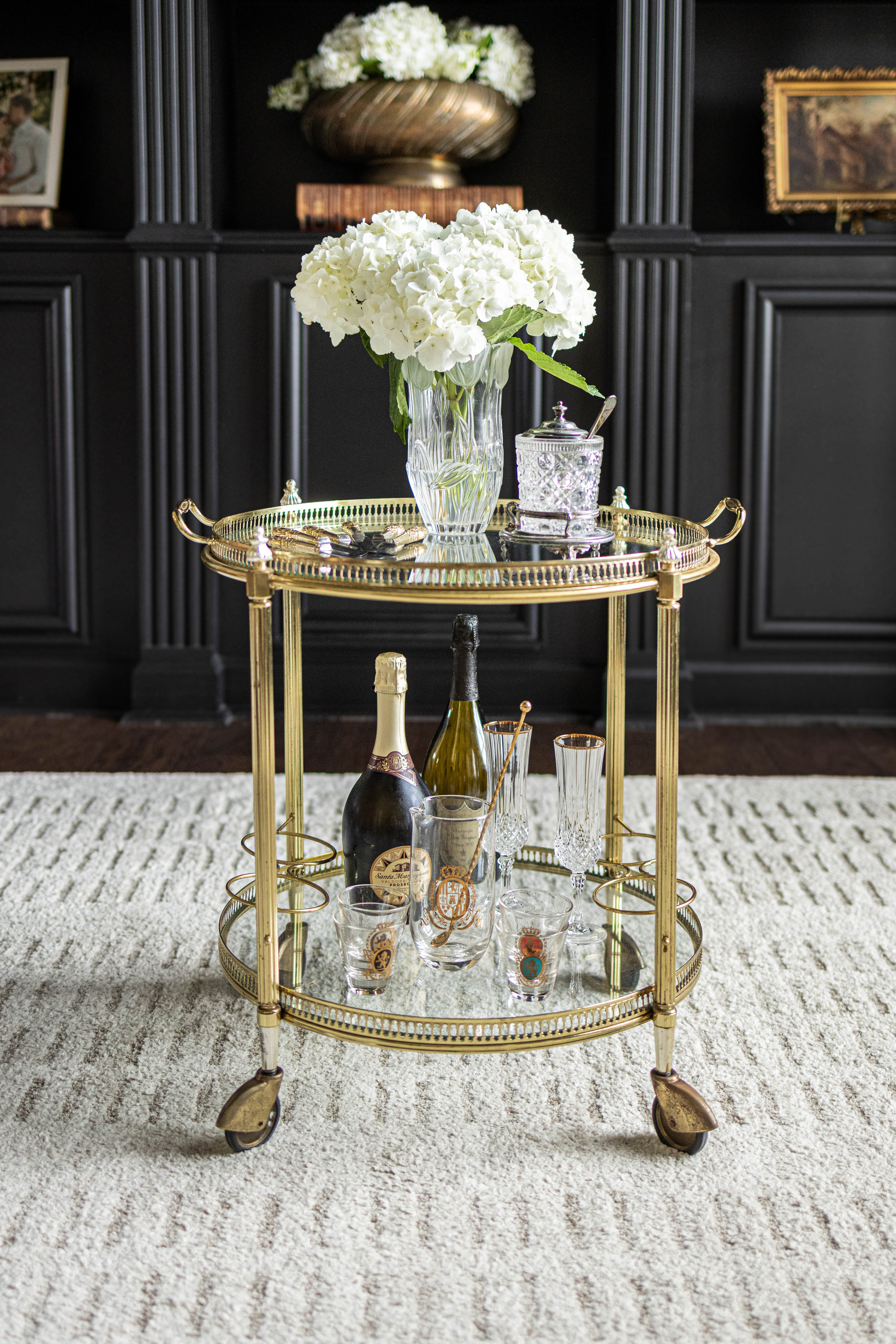 1900s French Neoclassical Bar Caddy