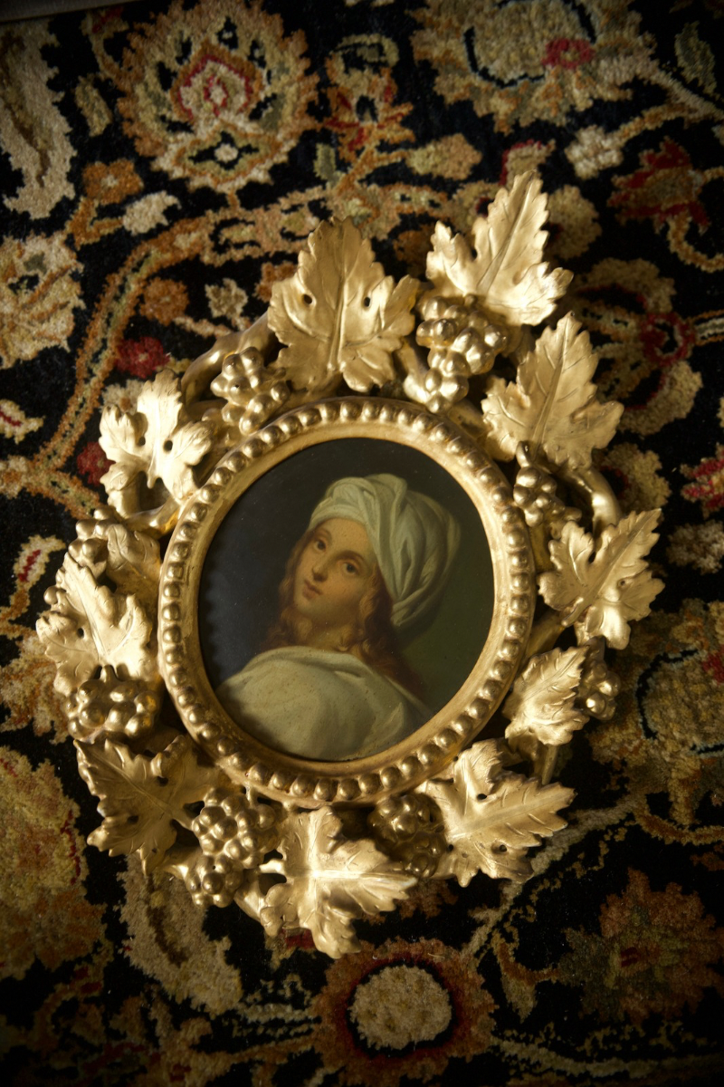Pair of 19th-Century Portrait Paintings of Rubens & Beatrice Cenci