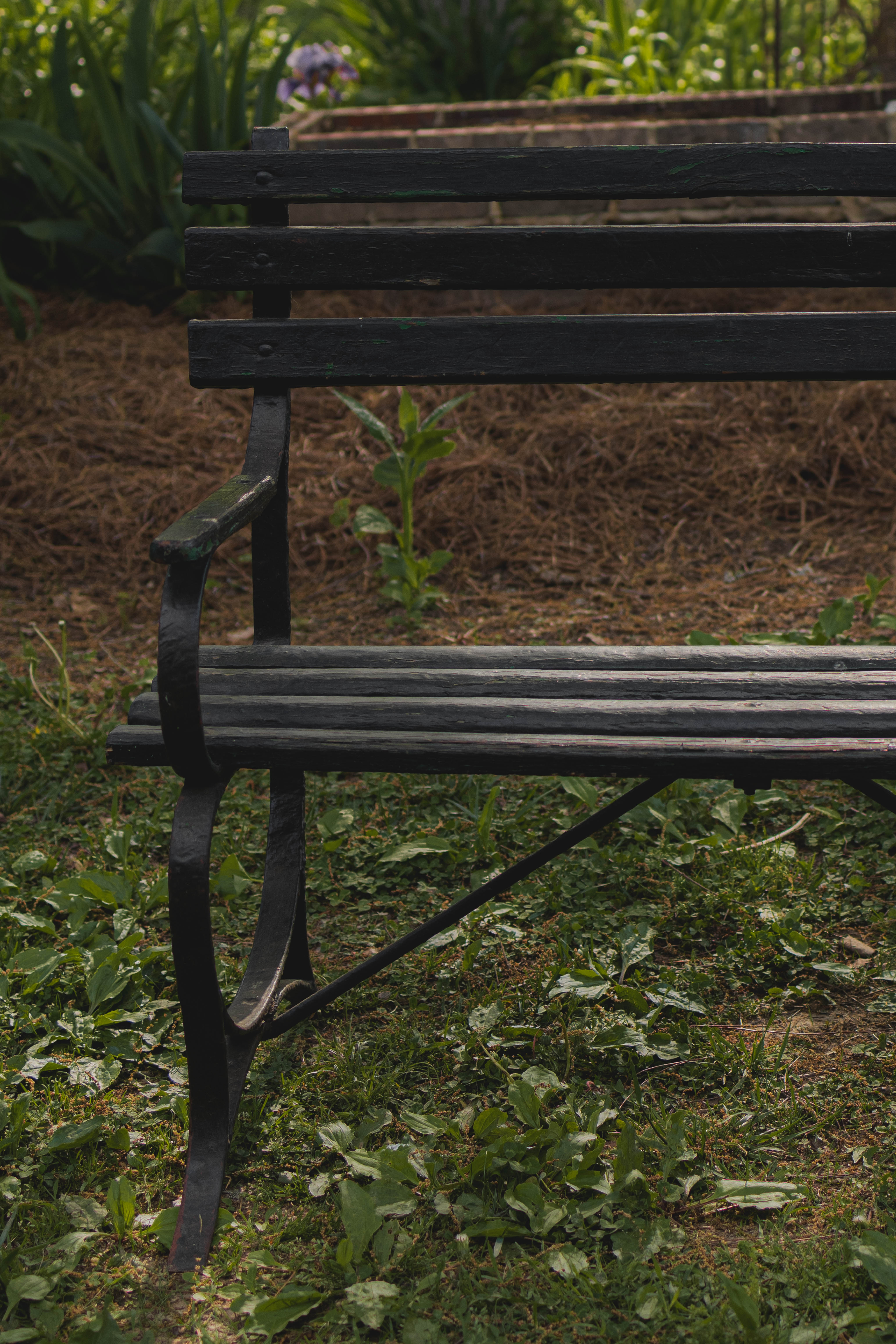 Antique French Garden Bench