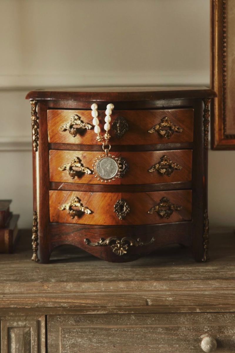 19th Century French Inlaid Salesman Sample Commode