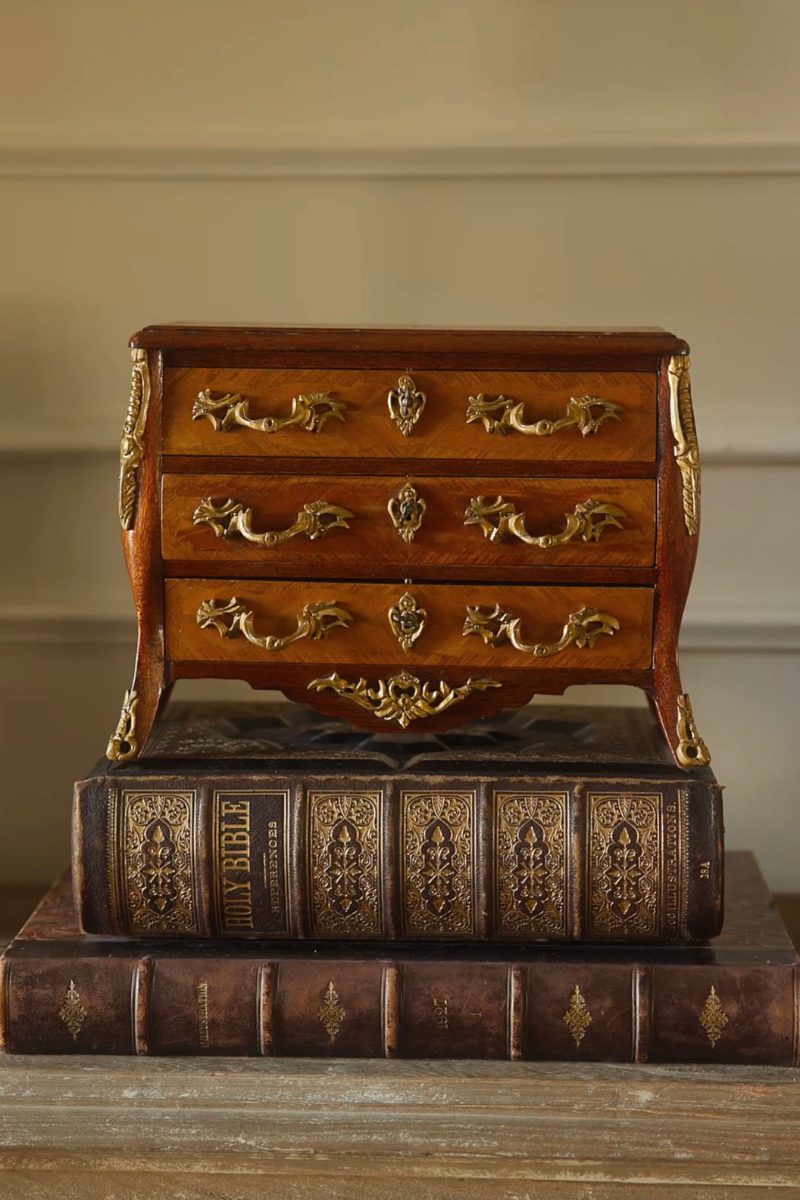 19th-Century French Louis XV-Style Miniature Commode Salesman Sample