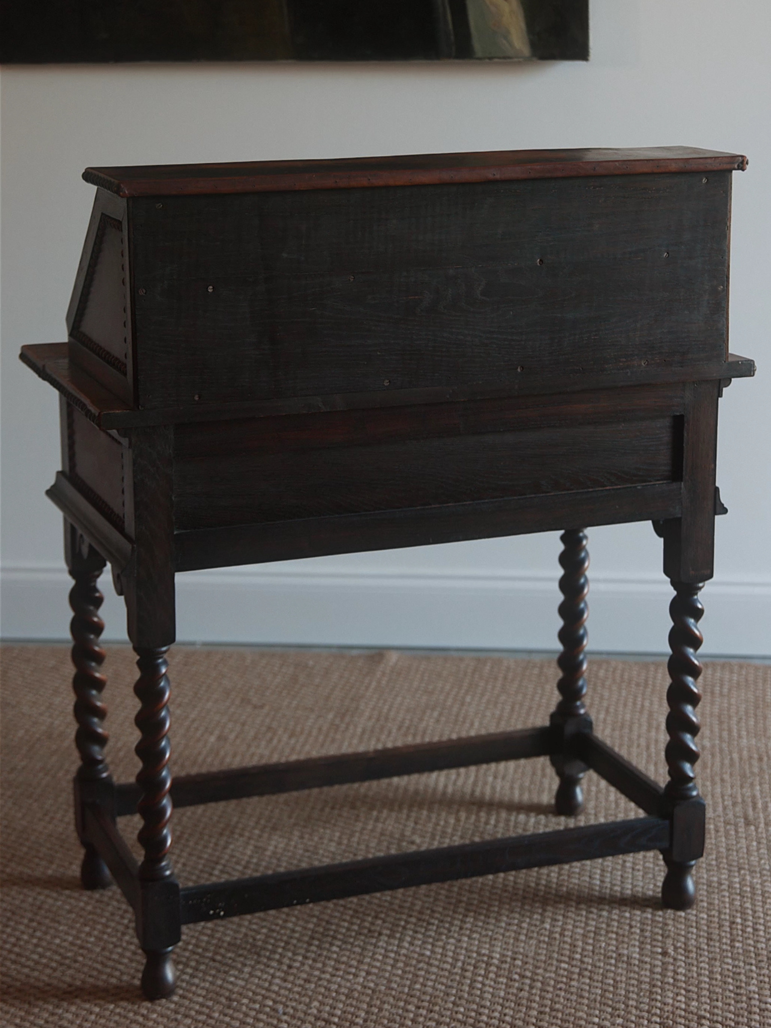Belgian Baroque Revival Writing Desk by Dujardin–Lammens