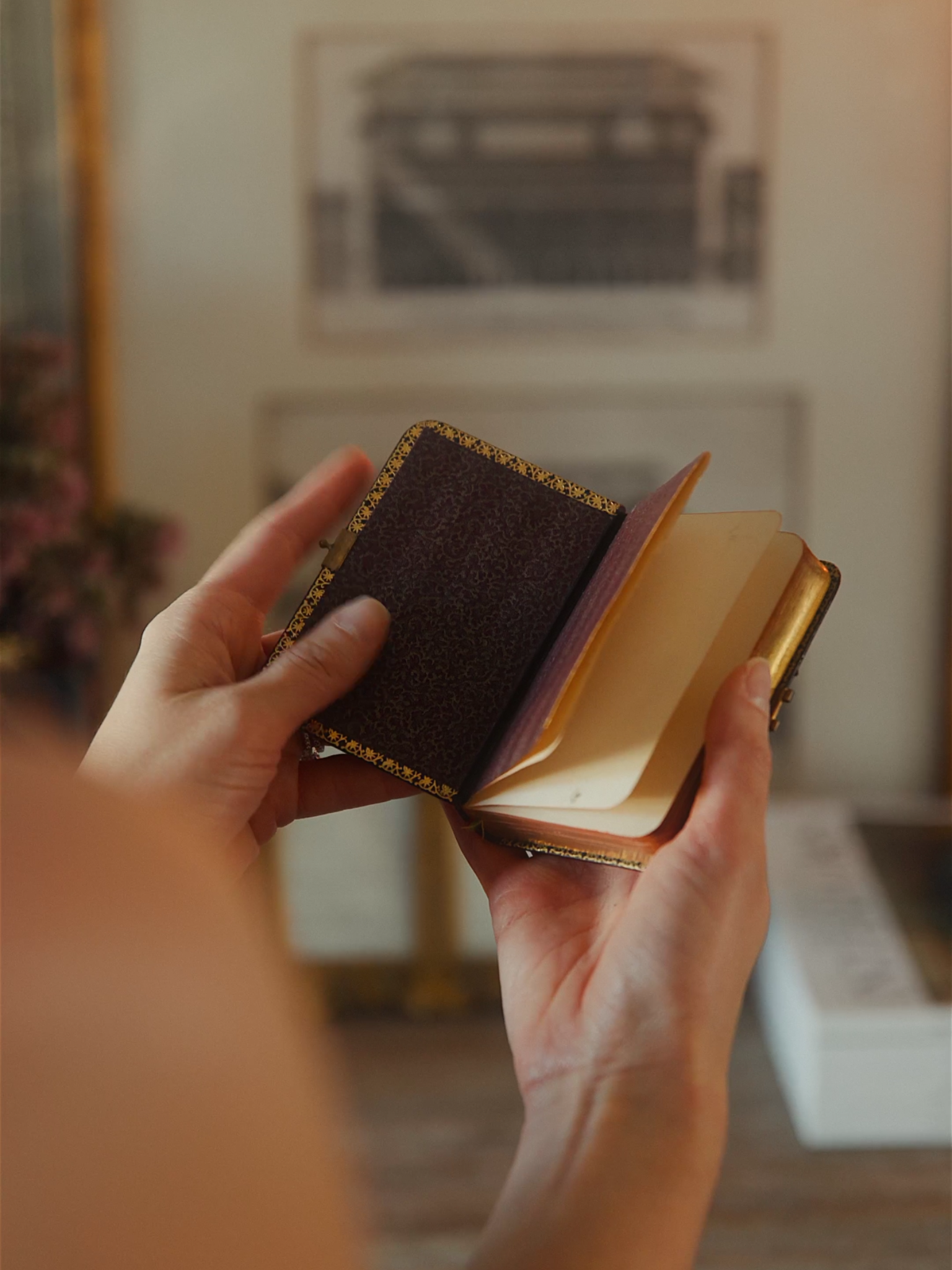 Ave Maria” Leather-Bound Prayer Book