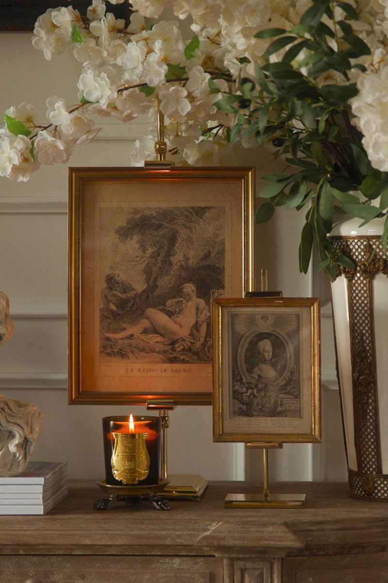 18th Century French Engraving “Le Repos de Diane” After François Boucher