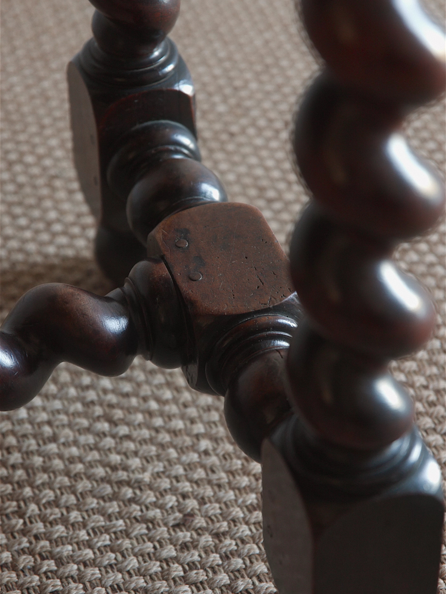 Antique Barley Twist Table