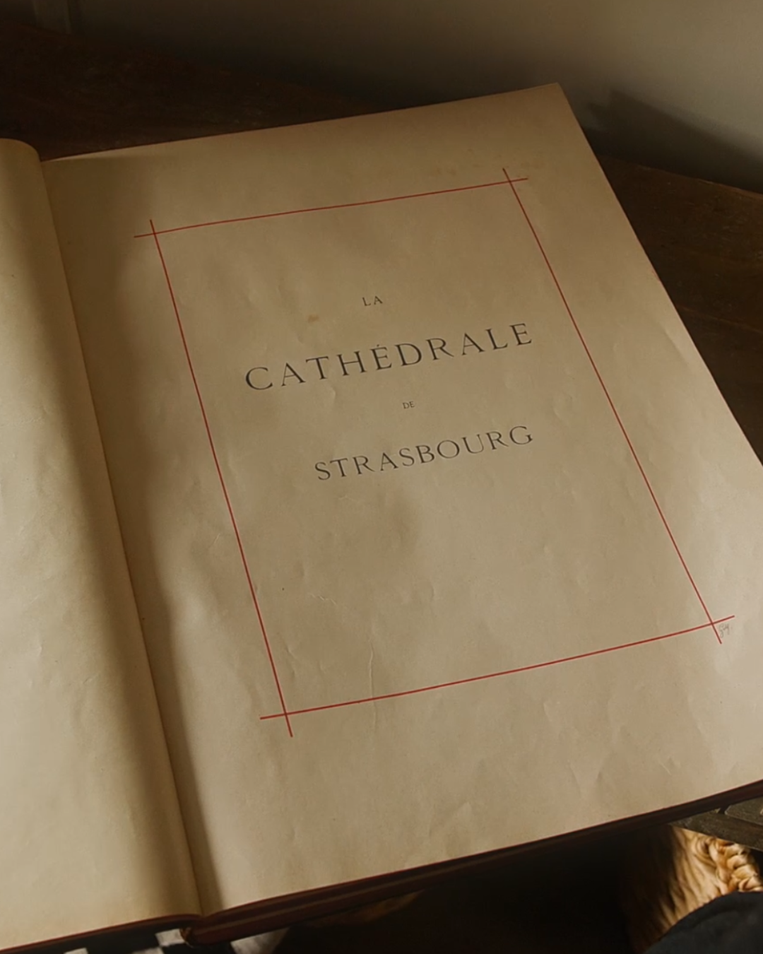 Late 19th Century French Architectural Folio — La Cathédrale de Strasbourg, by L. Dacheux
