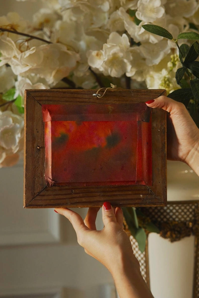 Framed Collection of Six 19th-Century Intaglio Impressions