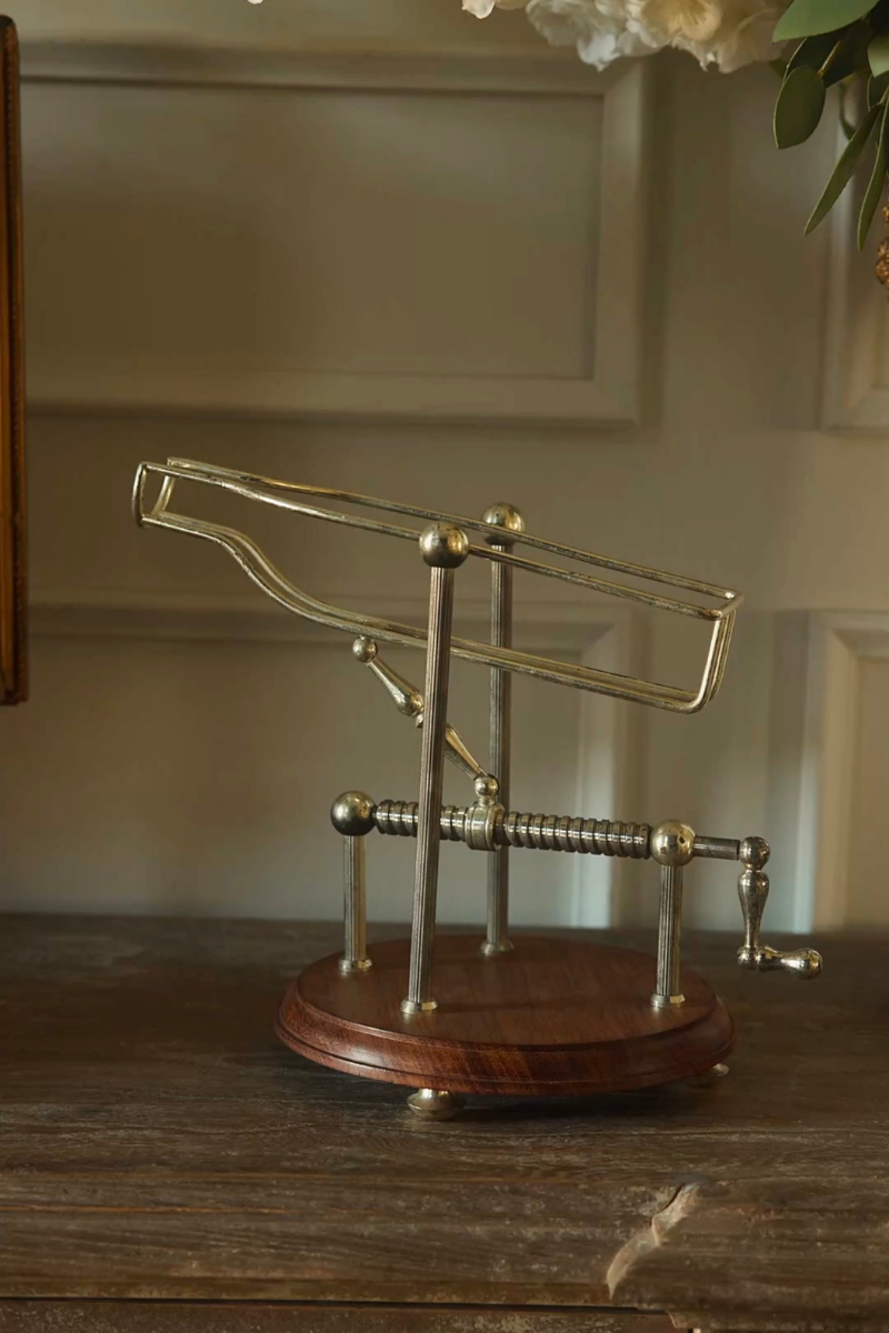 20th-Century Mechanical Wine Decanting Cradle