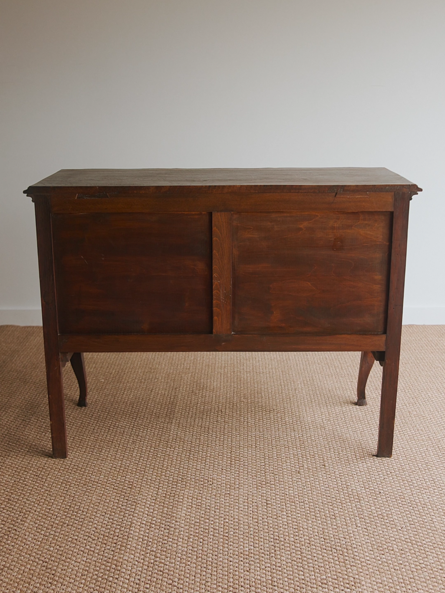 French Louis XV–Style Carved Oak Commode With Ormolu Mounts