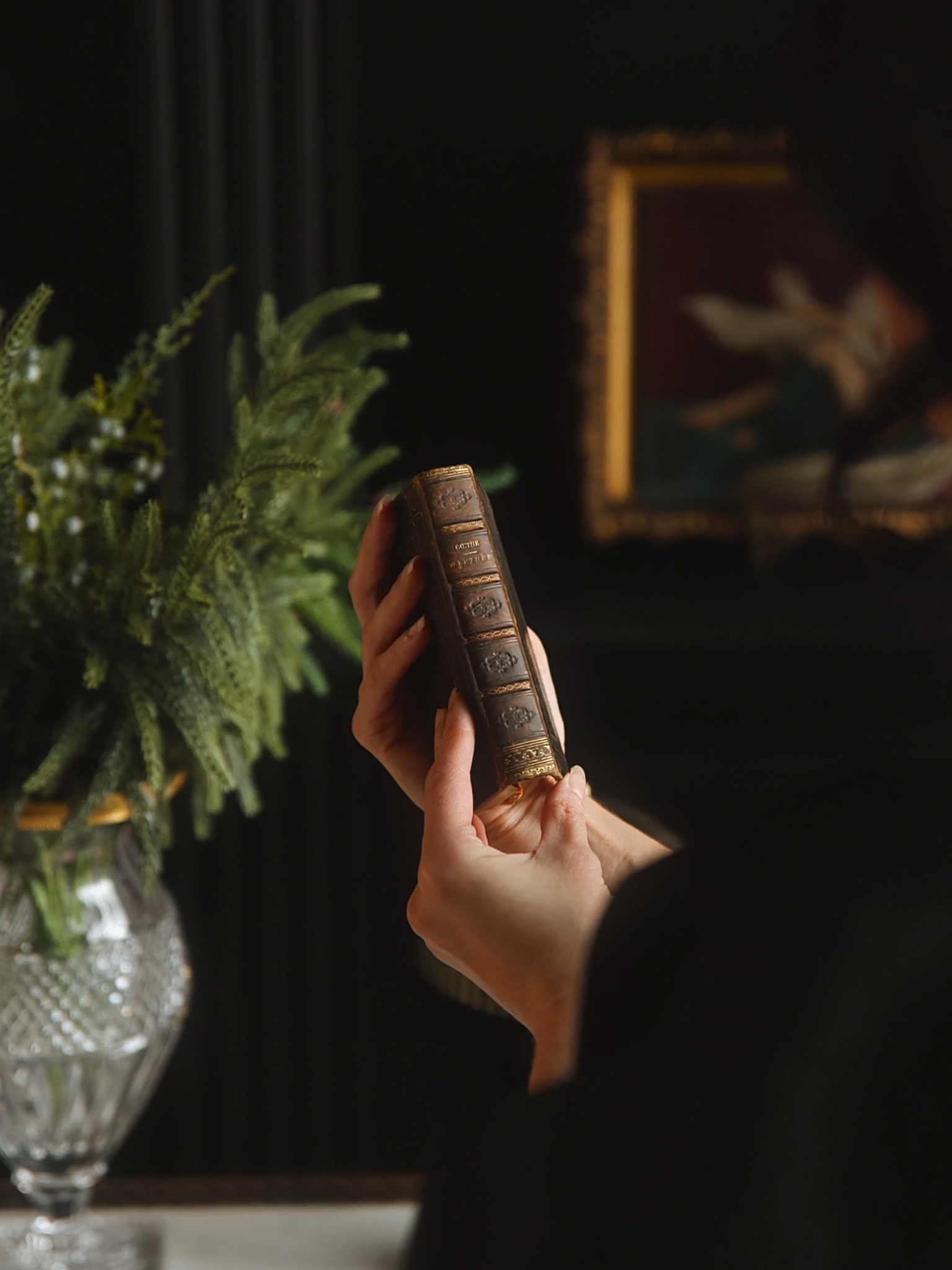 Early 20th-Century French Edition of Goethe’s Werther — Leather-Bound