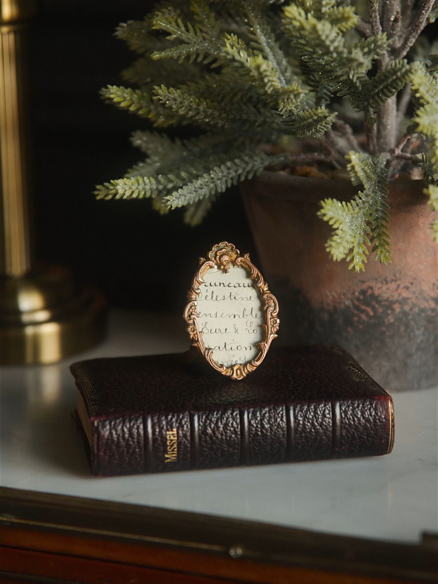 Miniature Antique French Frame