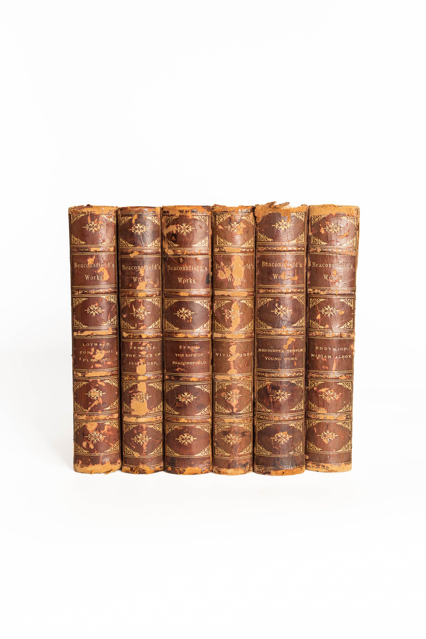 Set of 6 Beaconsfield's Works - Undated