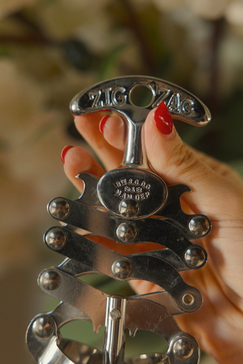 20th-Century French “Zig-Zag” Expanding Corkscrew