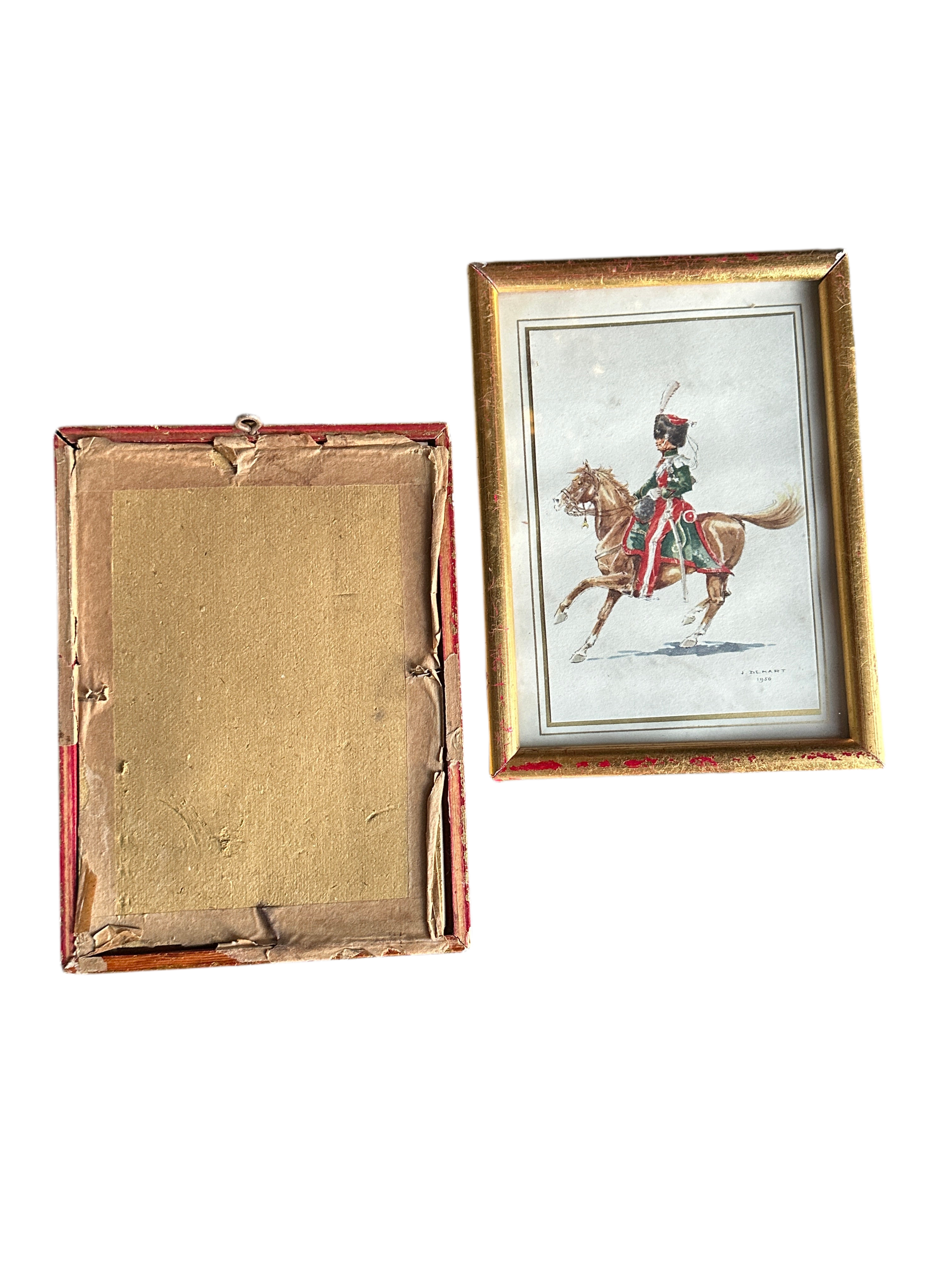Pair of Military Watercolors - 1912