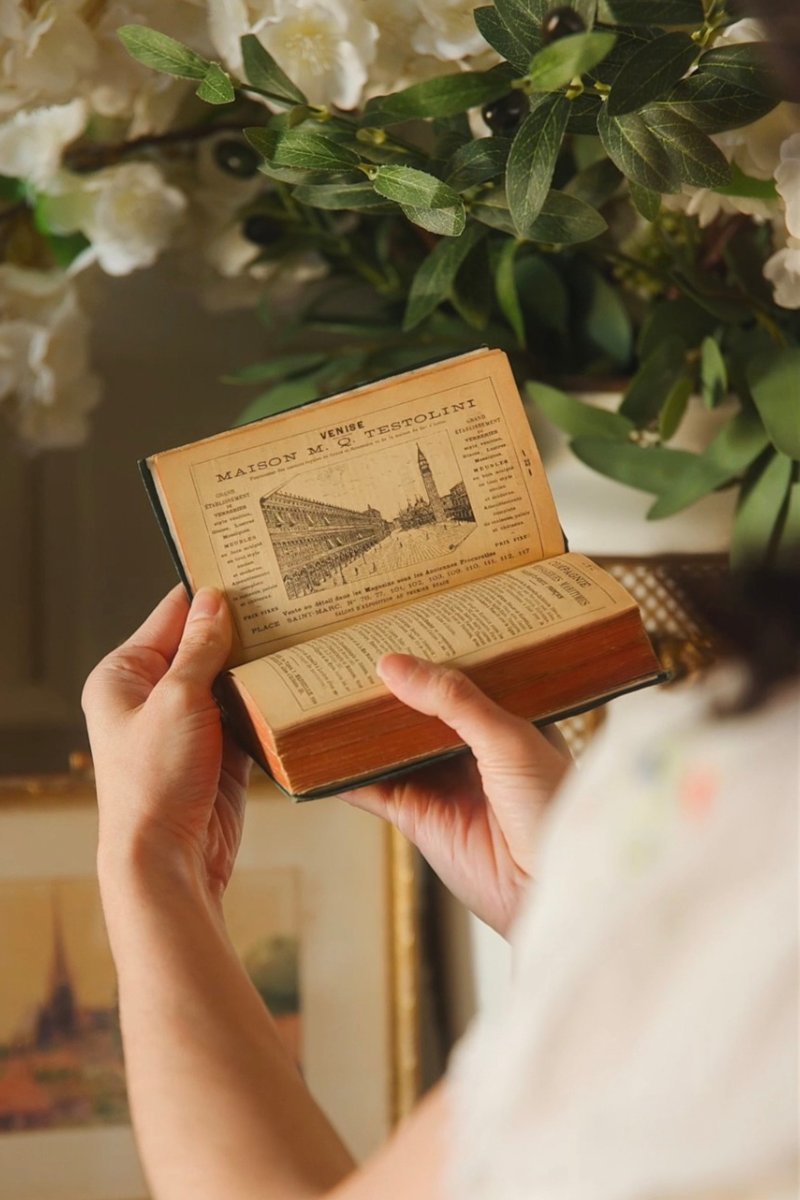 19th Century “Guides Joanne – Italie” Travel Guide (Hachette)