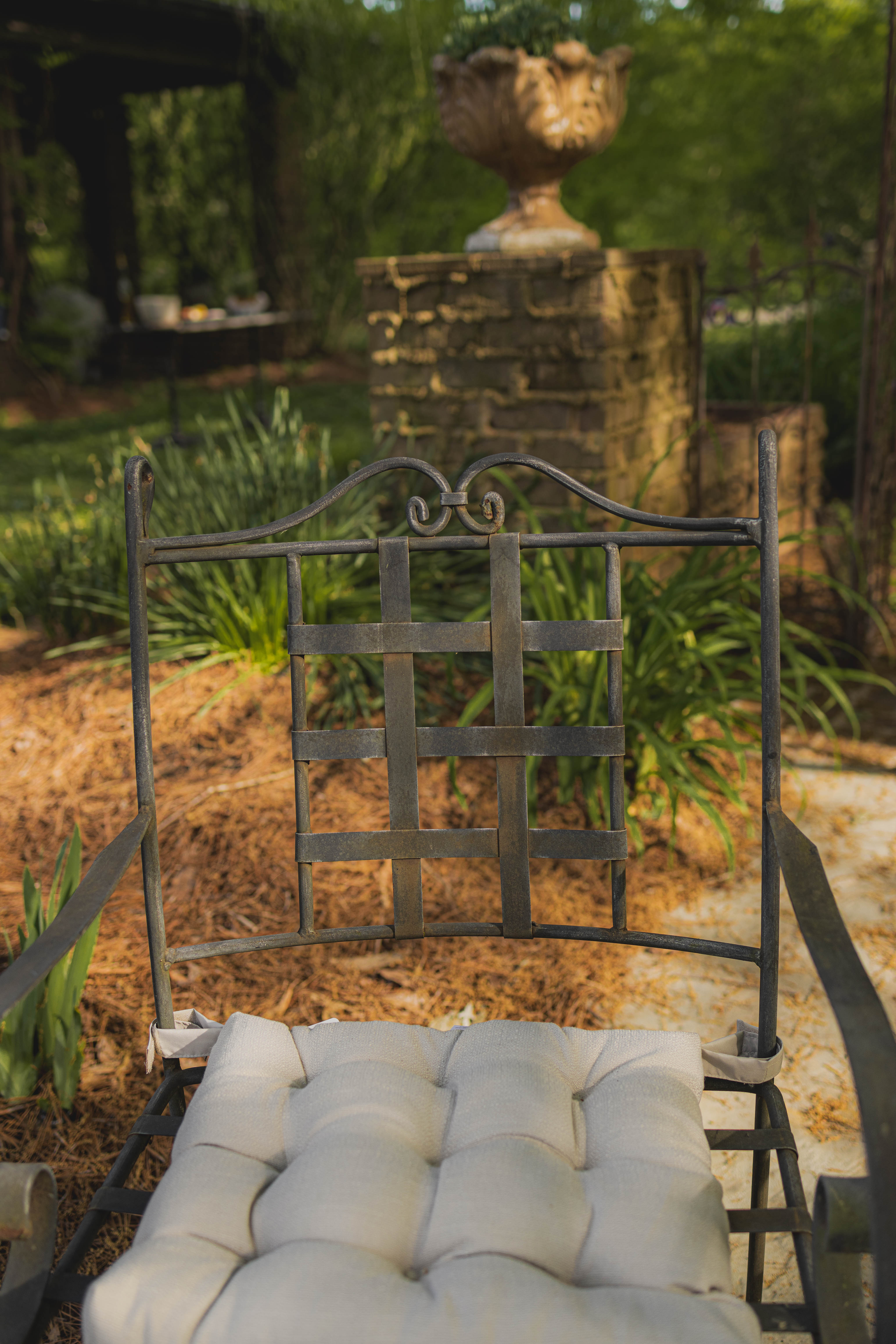 Antique French Garden Bench