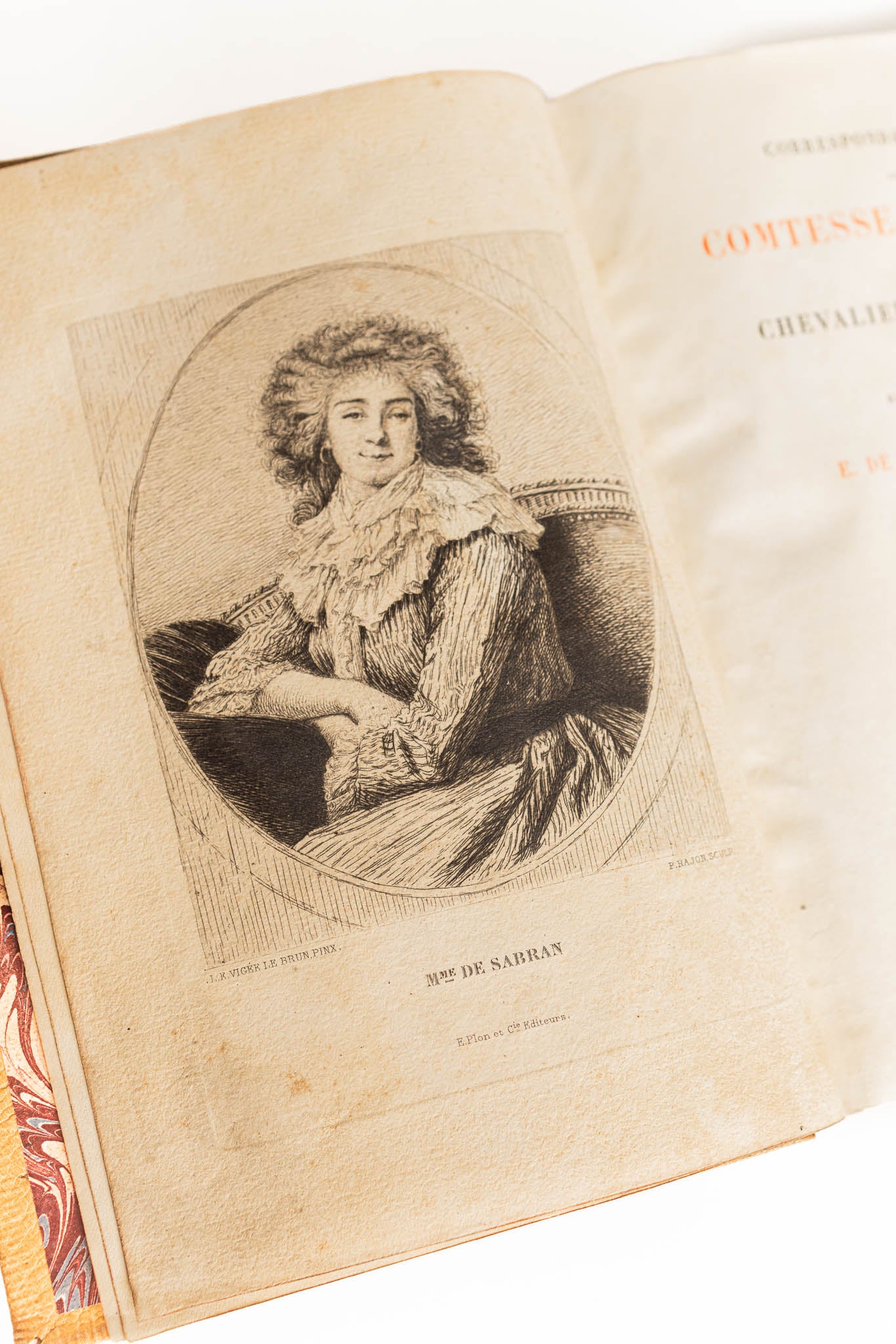 1875 French - The Correspondence of the Countess of Sabrah and the Knight of Boufflers