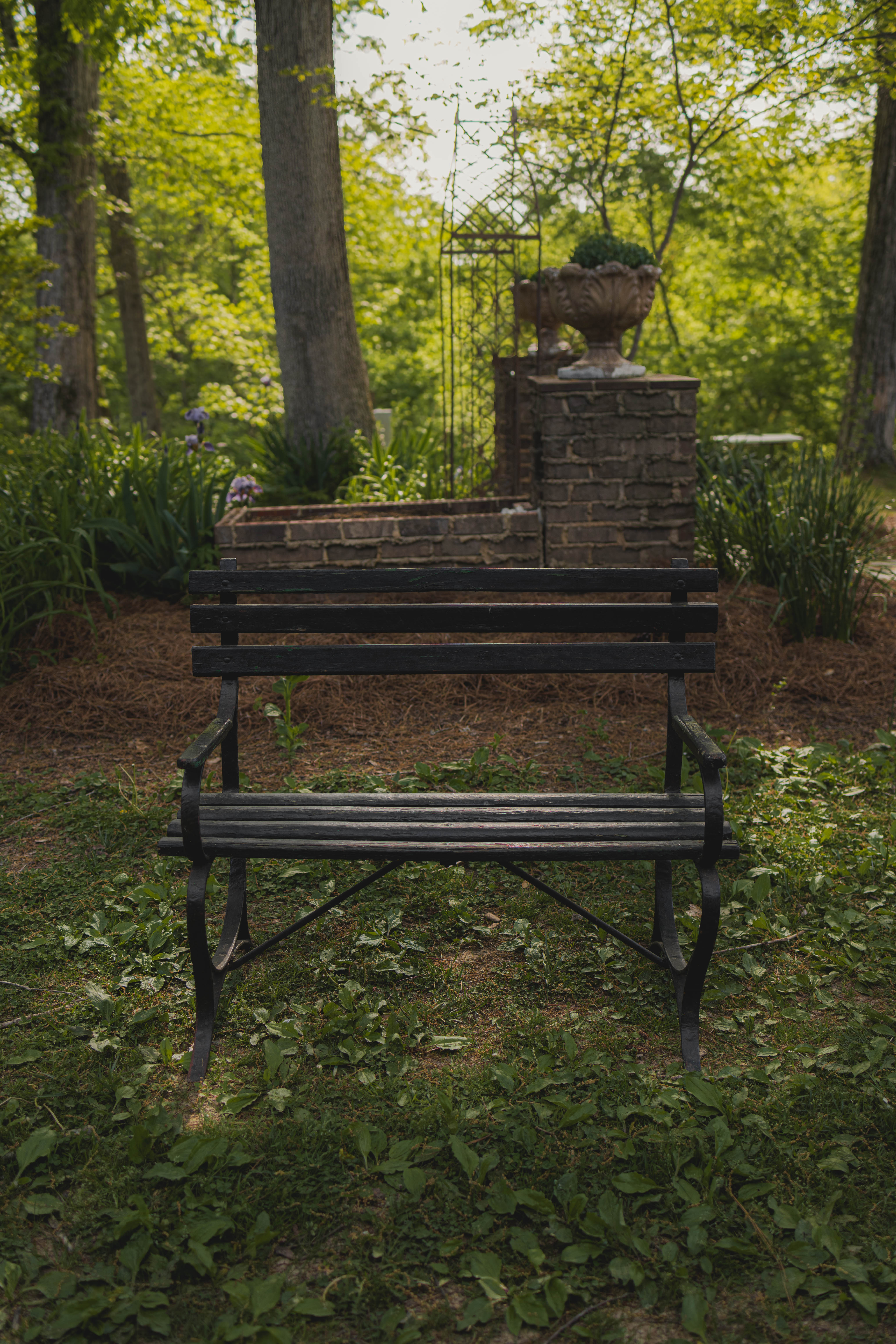 Antique French Garden Bench