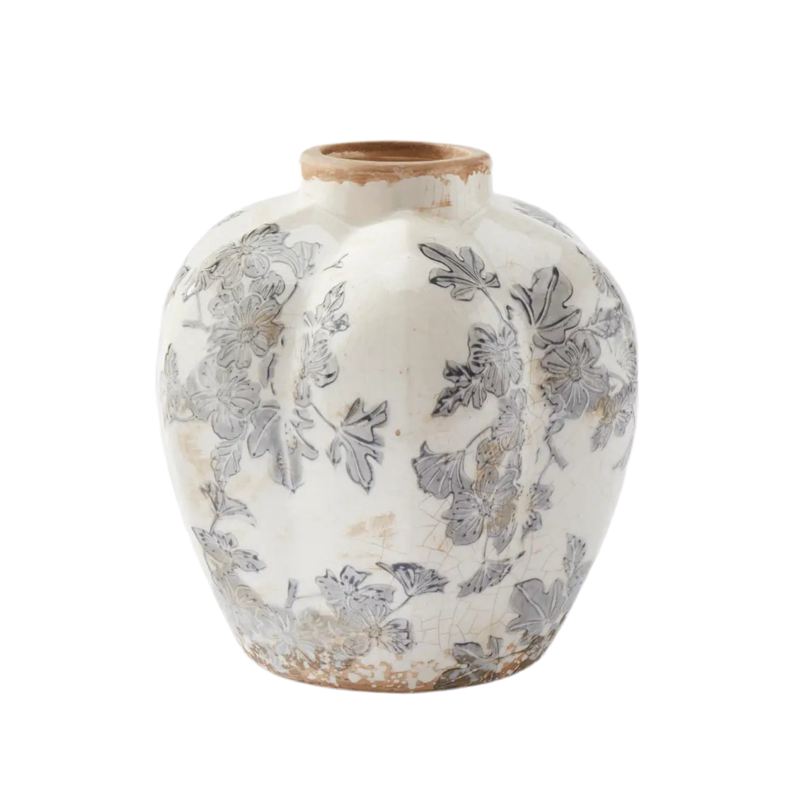 Antique Style Botanical Vase