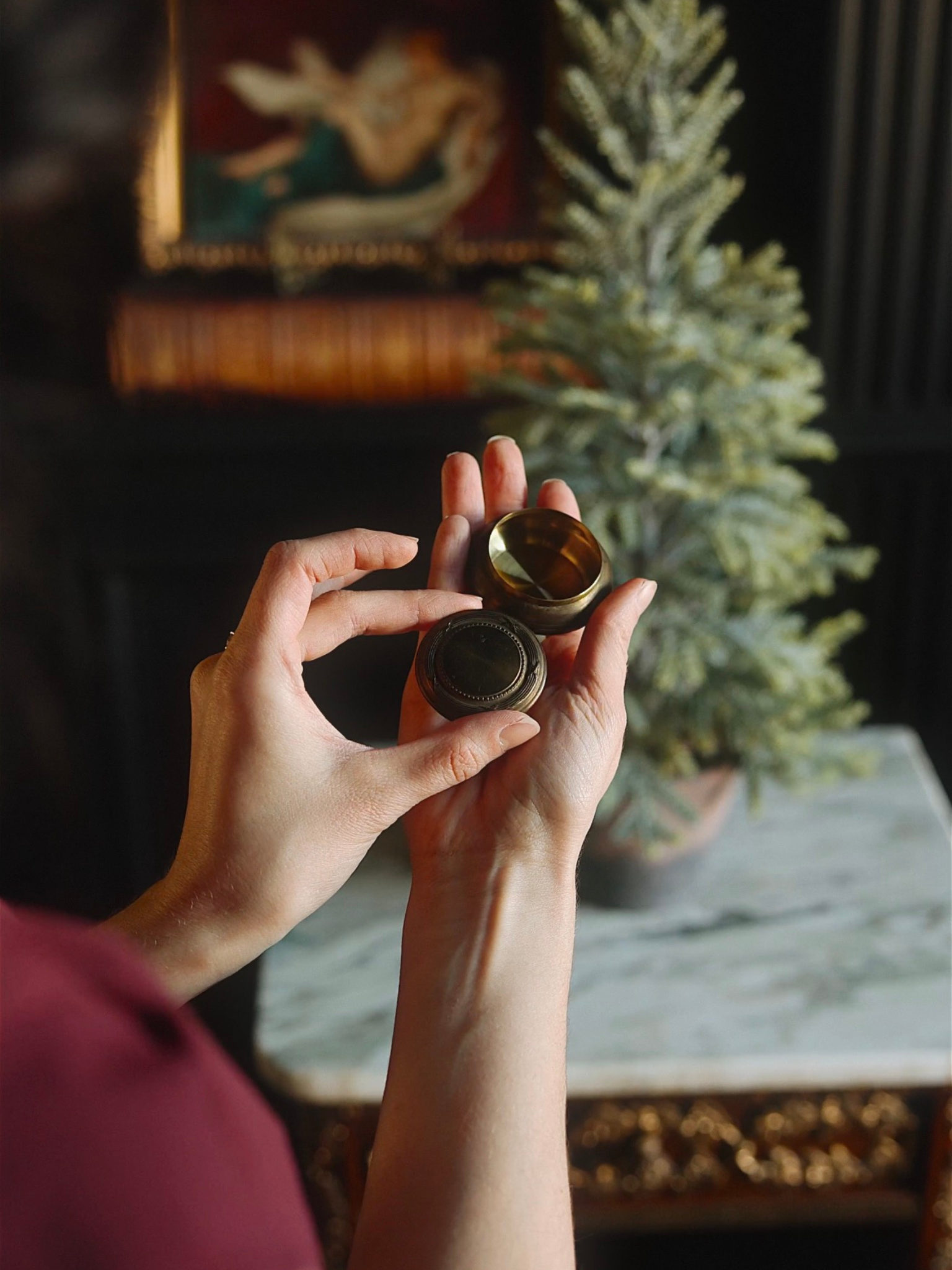 Antique French Tortoiseshell Snuff Box