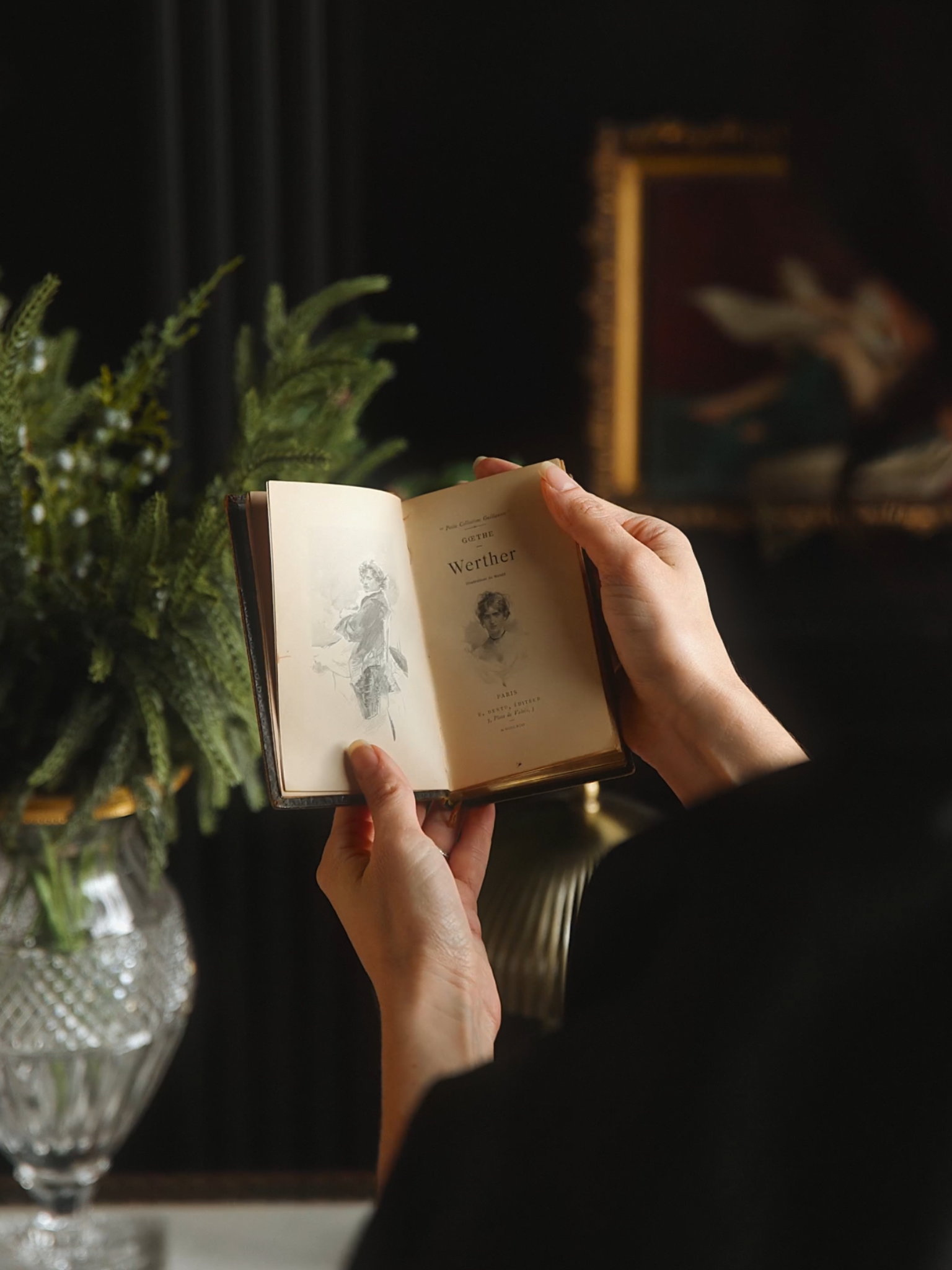 Early 20th-Century French Edition of Goethe’s Werther — Leather-Bound