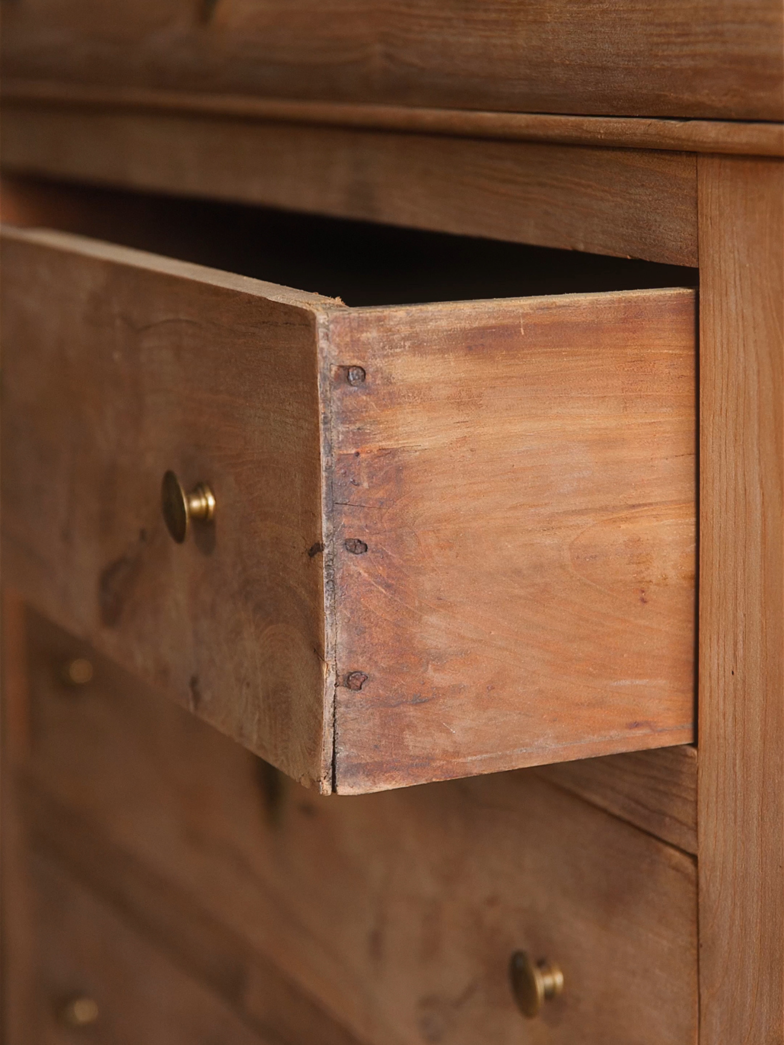 Antique Bleached Commode