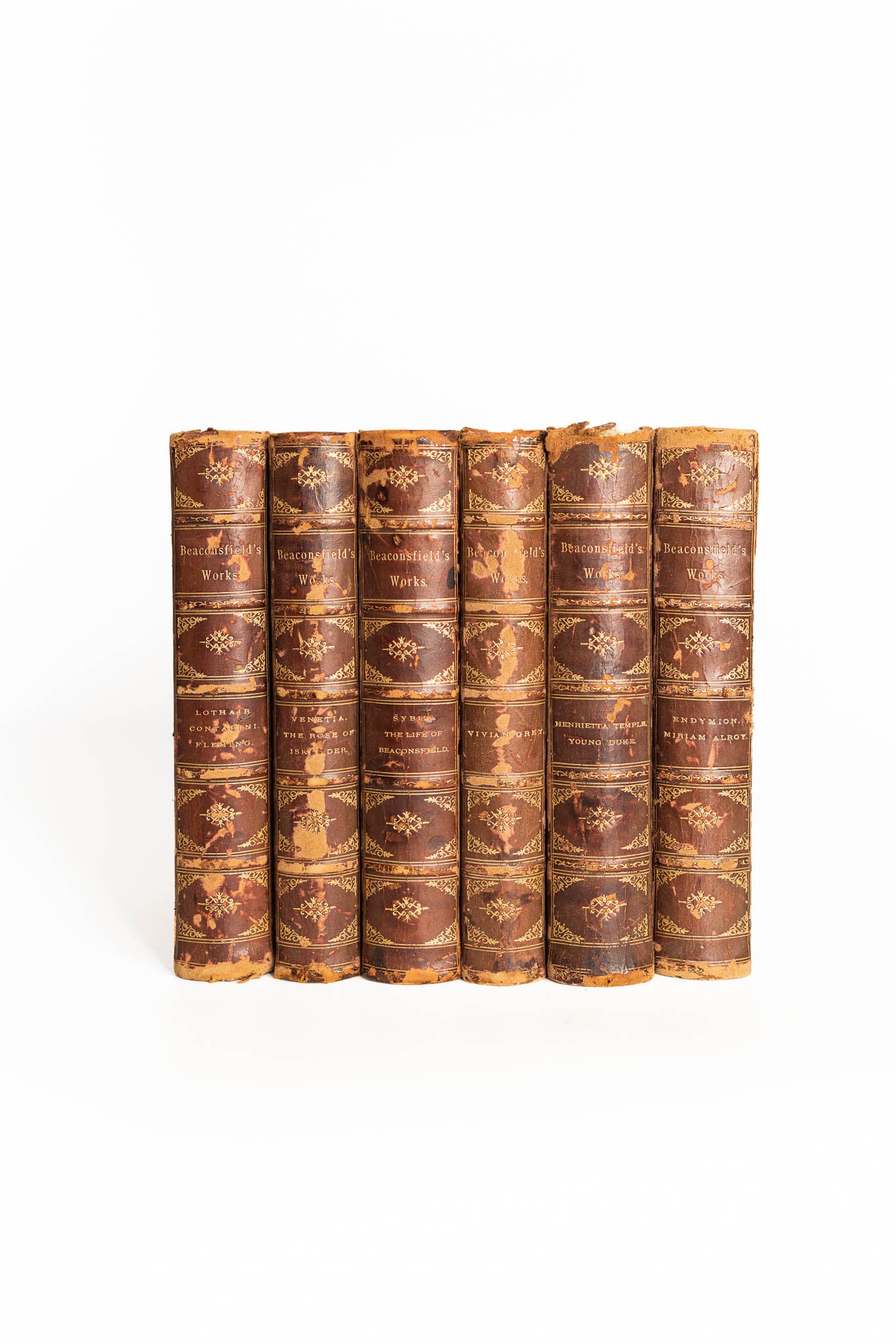 Set of 6 Beaconsfield's Works - Undated
