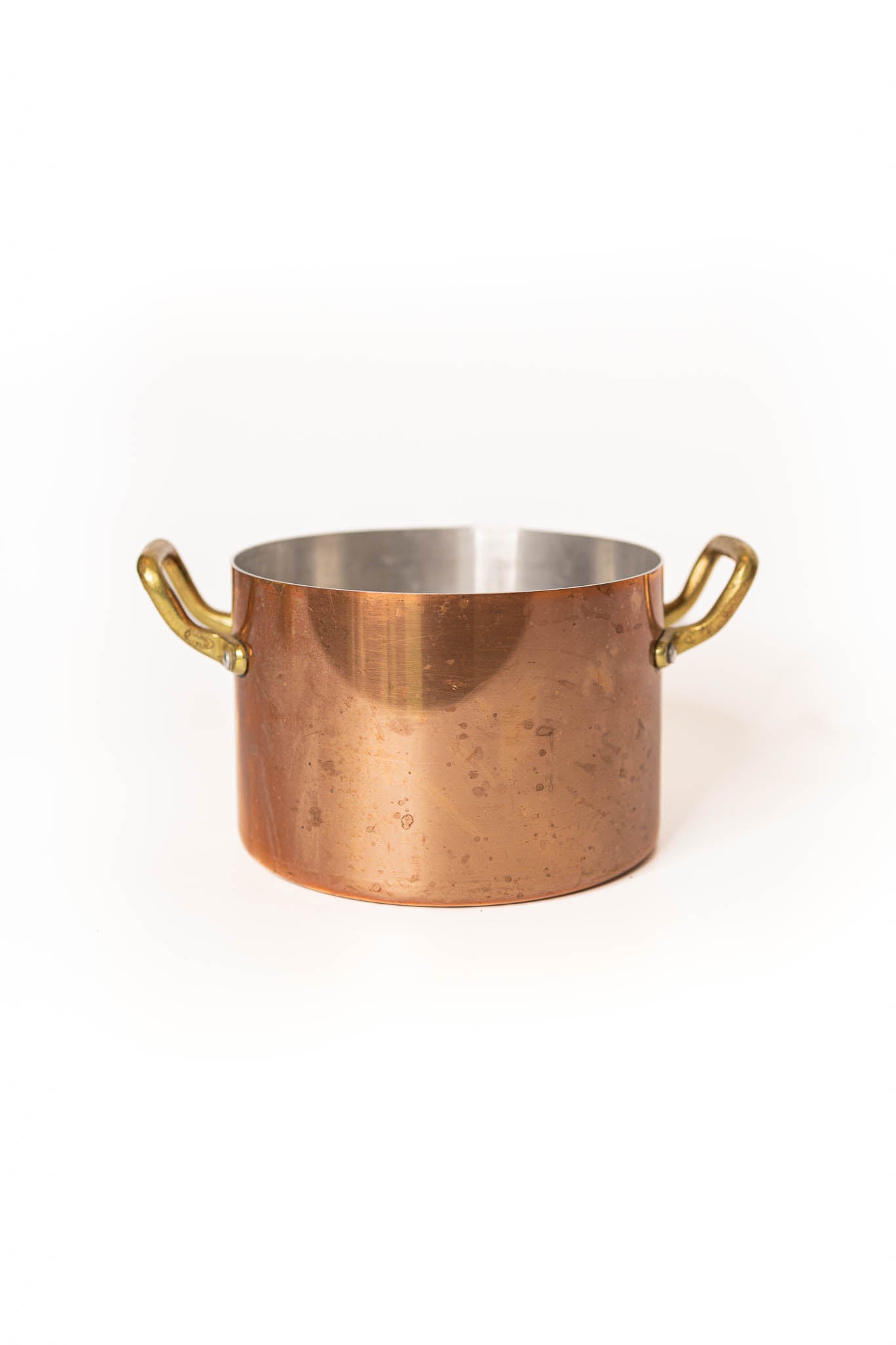  Pure Copper Polished Pot Multi Purpose Side Handles