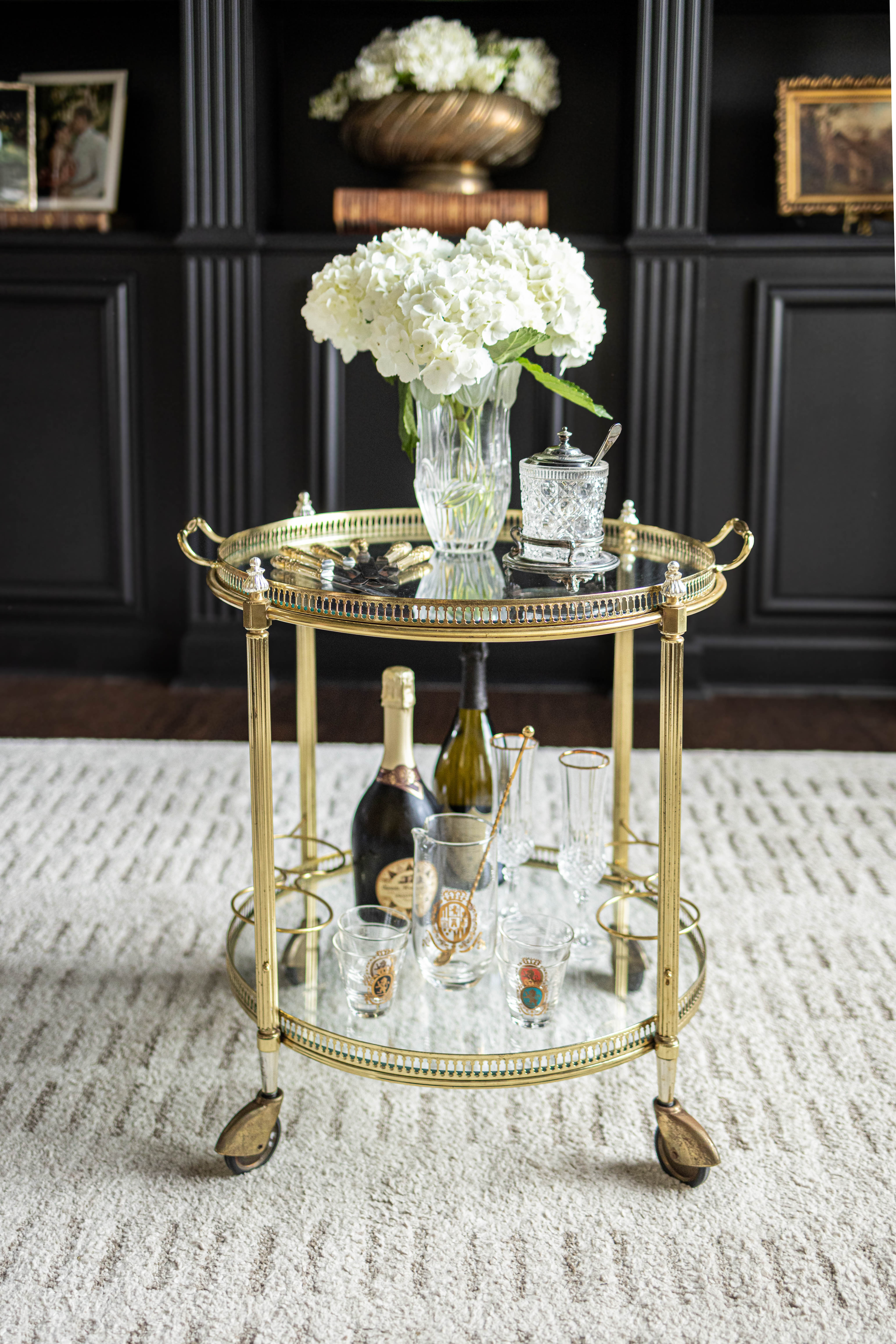 1900s French Neoclassical Bar Caddy