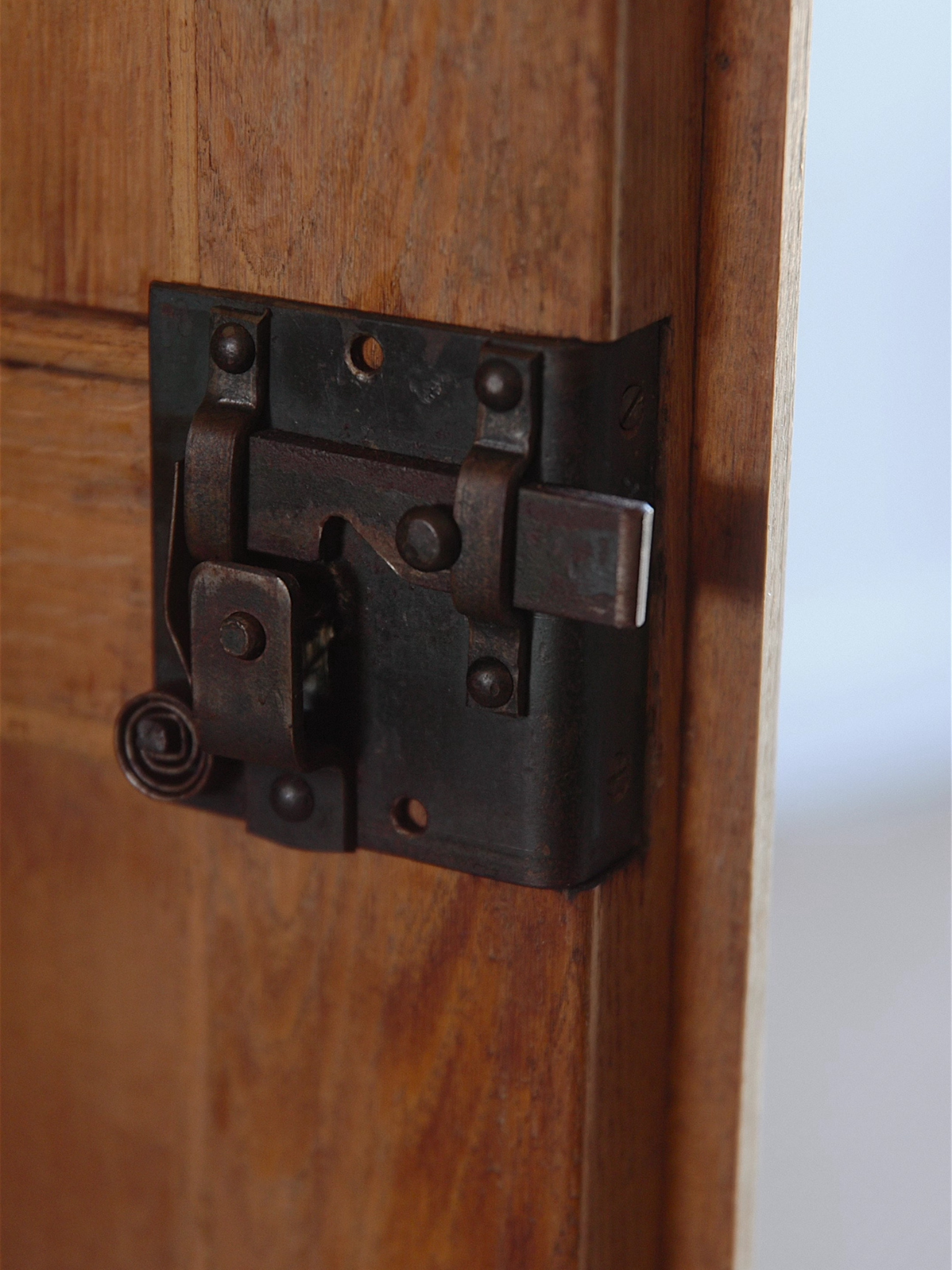 Spanish Carved Oak Cabinet