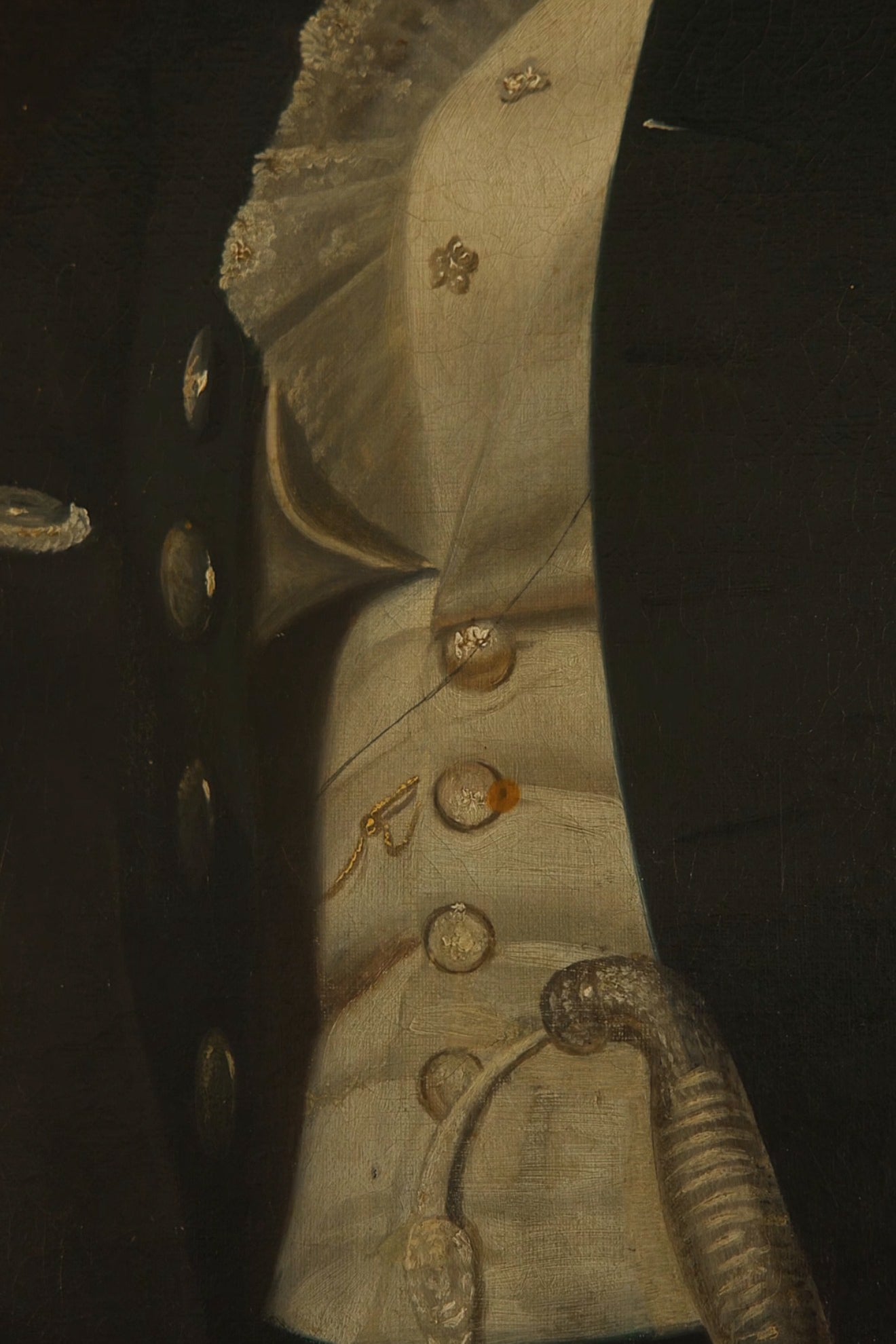 1841 French School of Art Portrait of Gentleman in First Empire Court Dress - Singed & Dated
