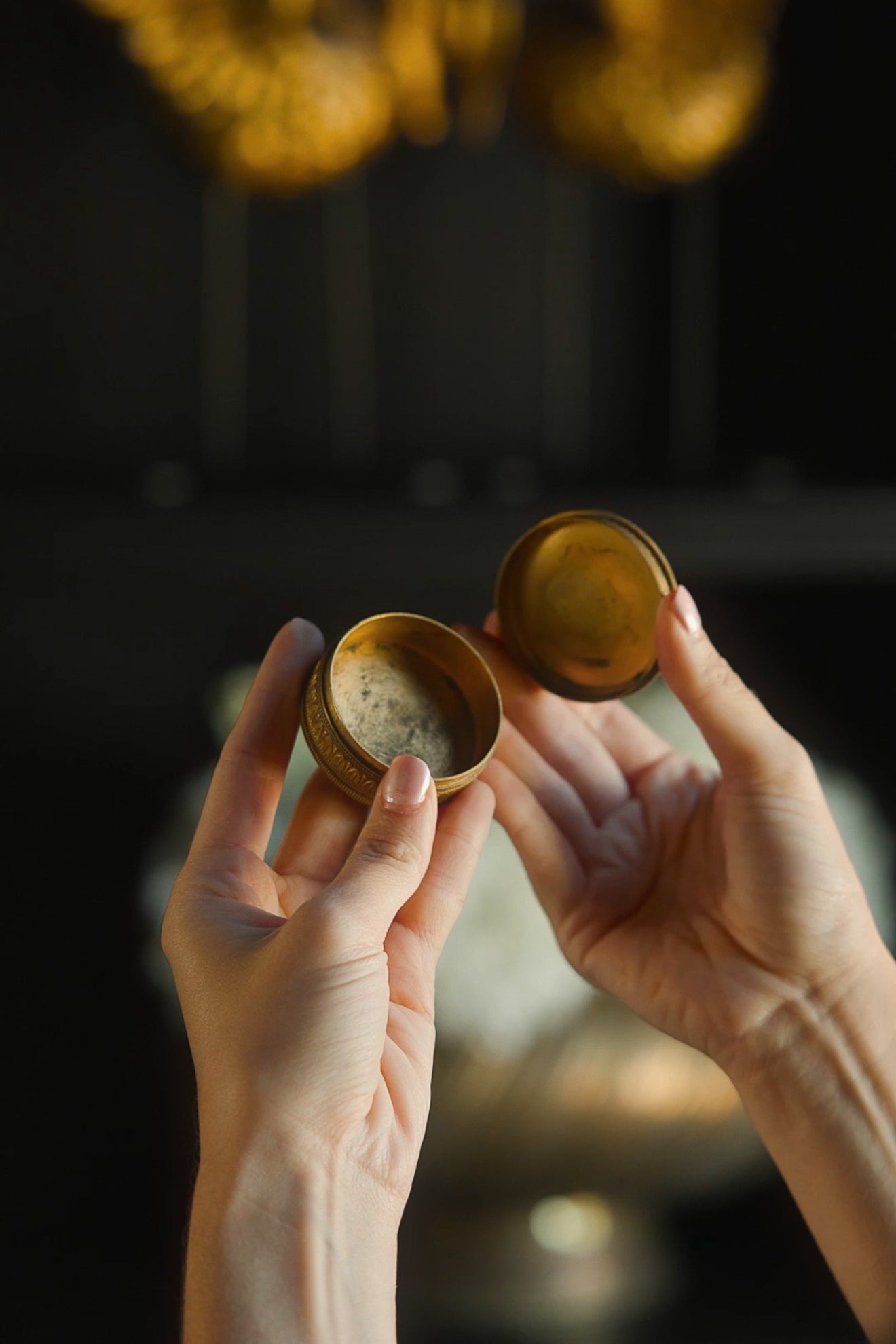 19th Century Bronze Lidded Snuff Box