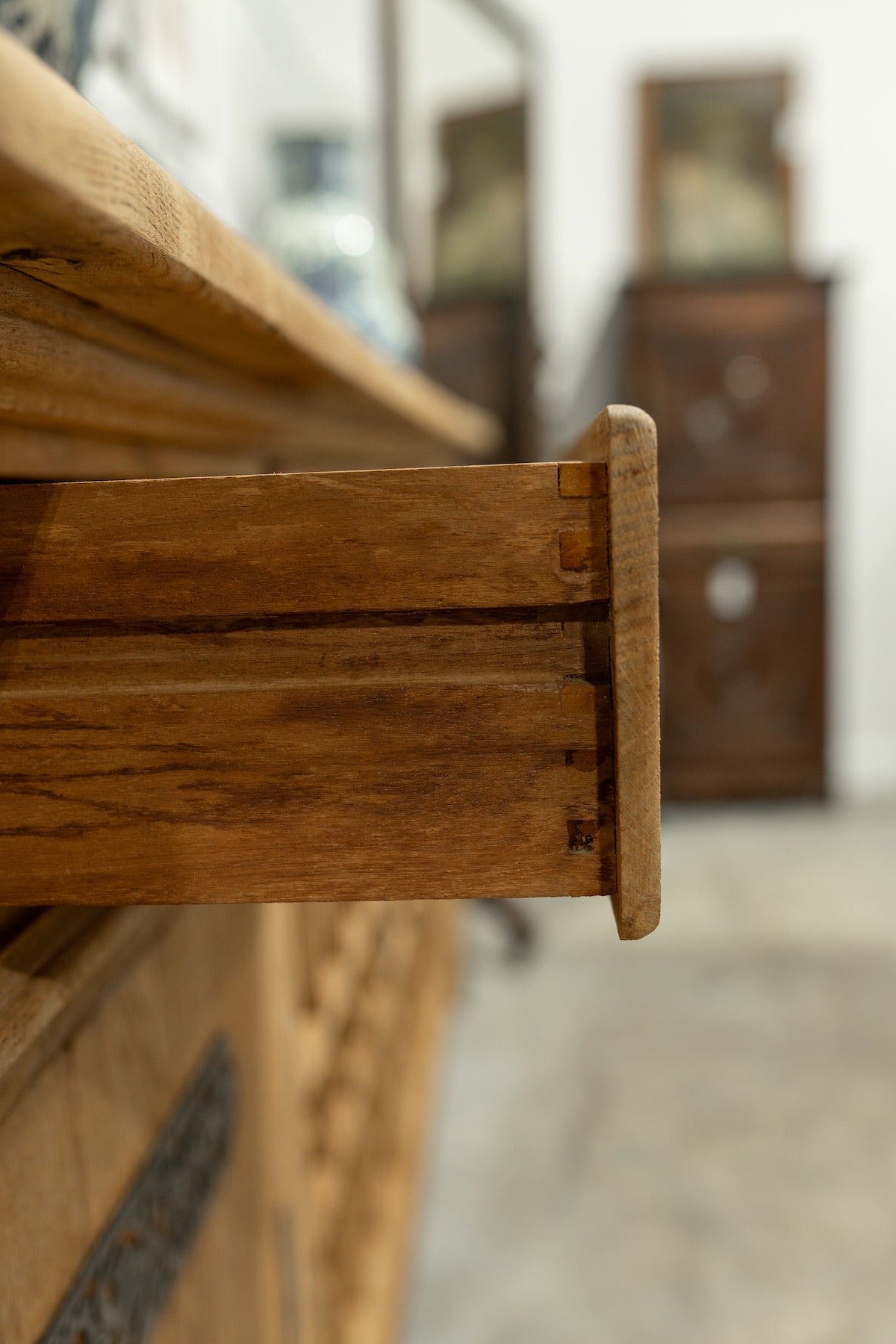 Monumental Catalan Baroque Oak Buffet
