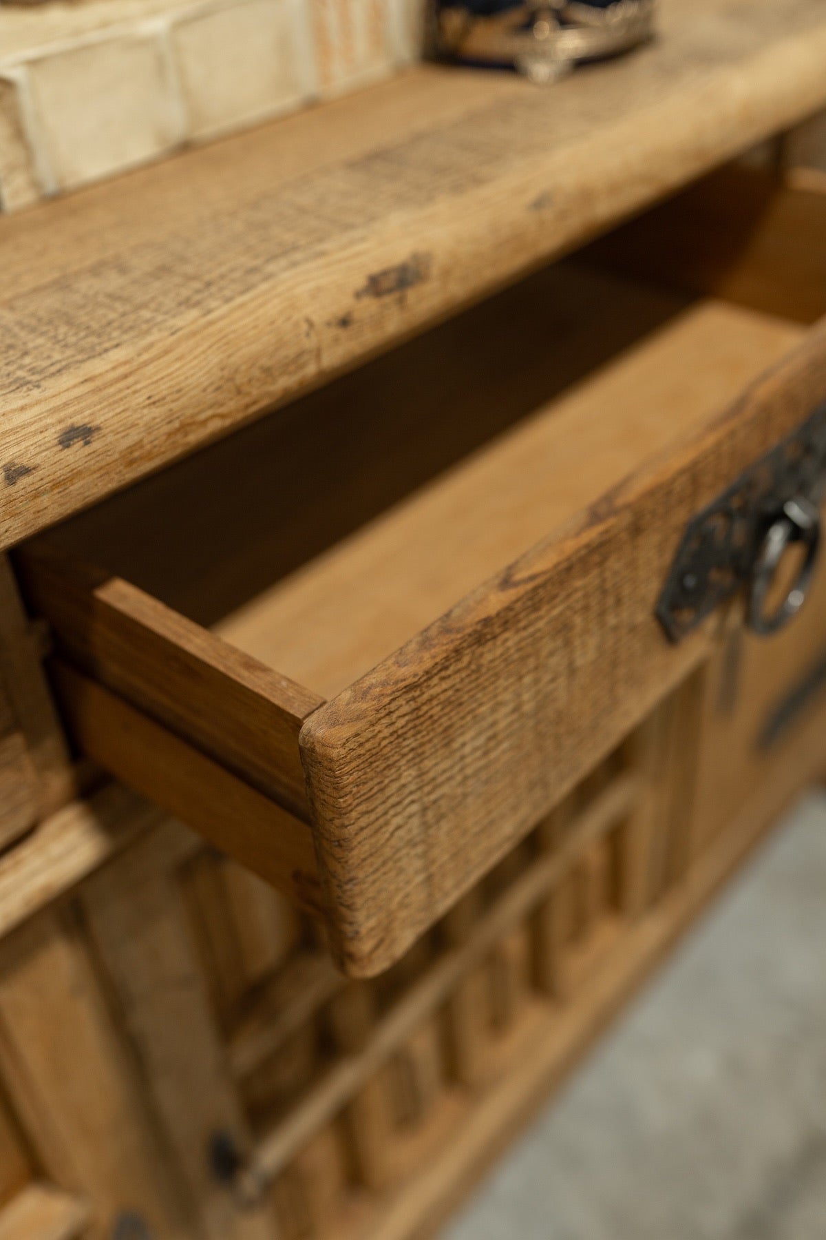 Monumental Catalan Baroque Oak Buffet