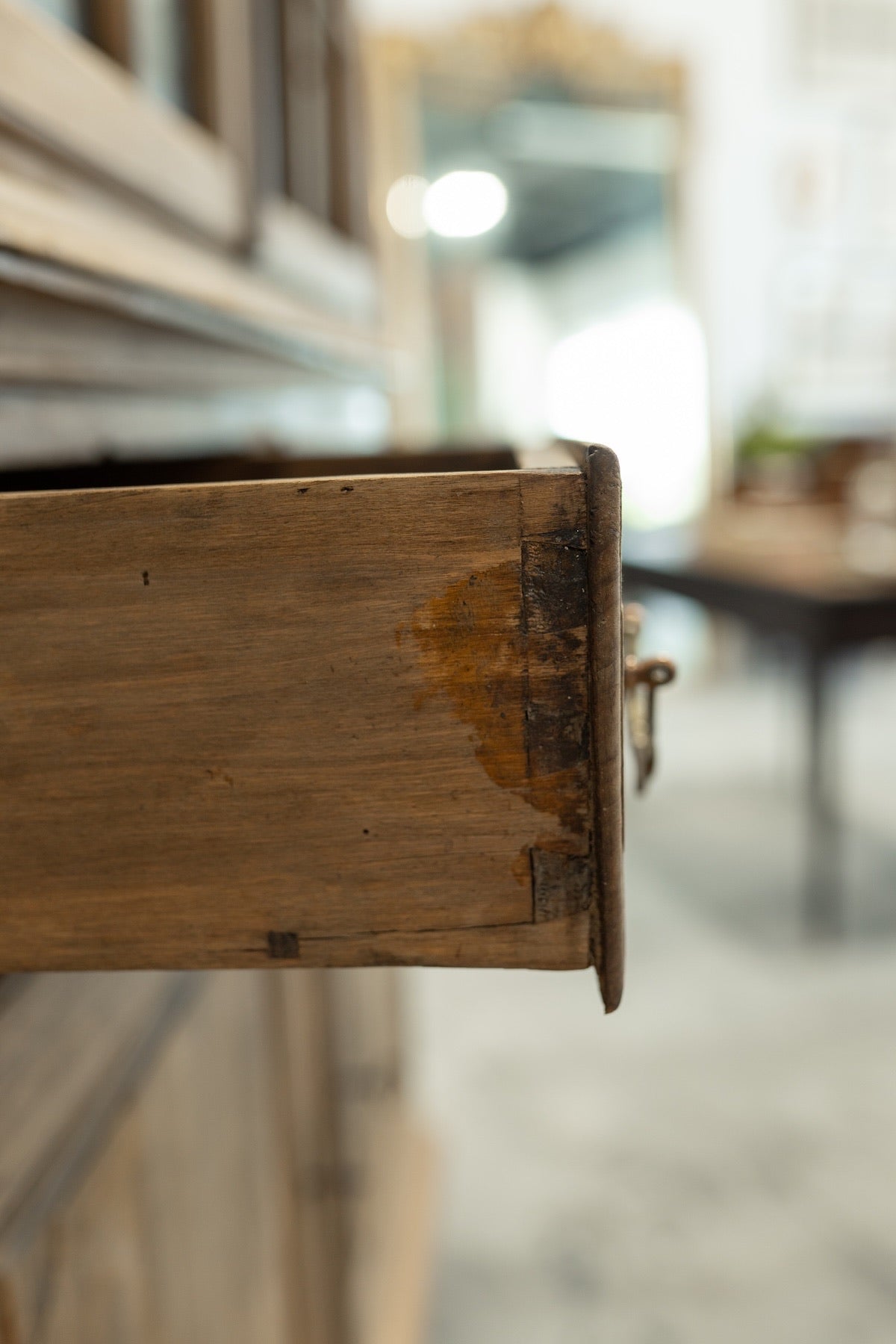 Late 18th Century French Provincial Oak Buffet à Deux Corps
