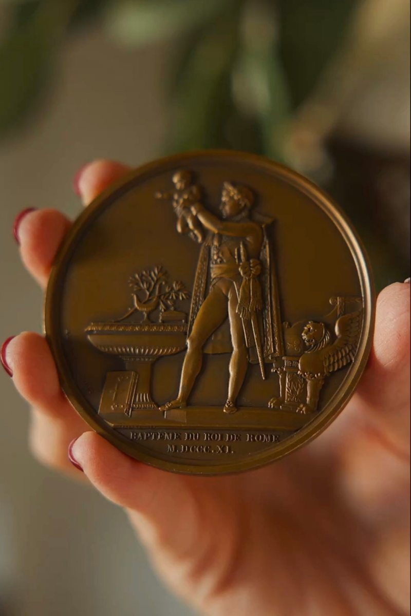 Napoleon Bonaparte — Baptism of the King of Rome Commemorative Medal