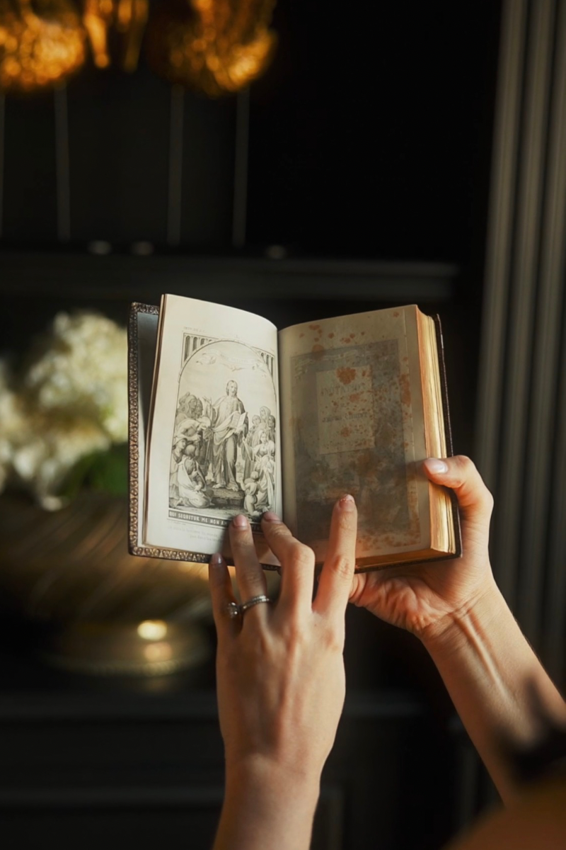 19th-Century French L’Imitation de Jésus-Christ Devotional Book