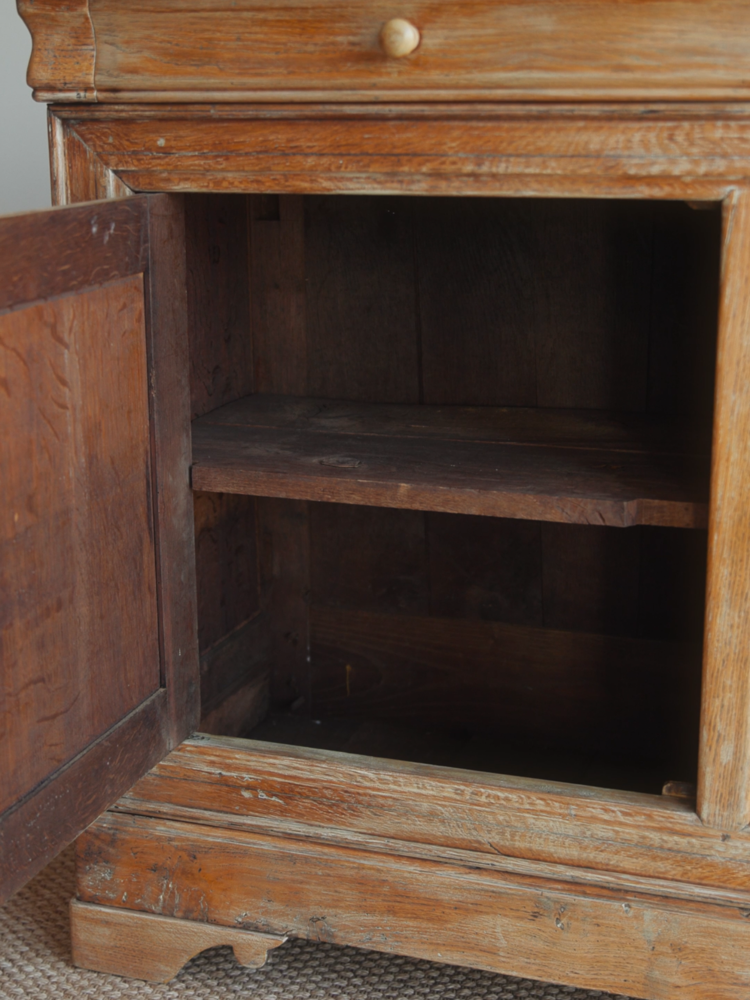 19th Century French Louis Philippe Bleached Sideboard