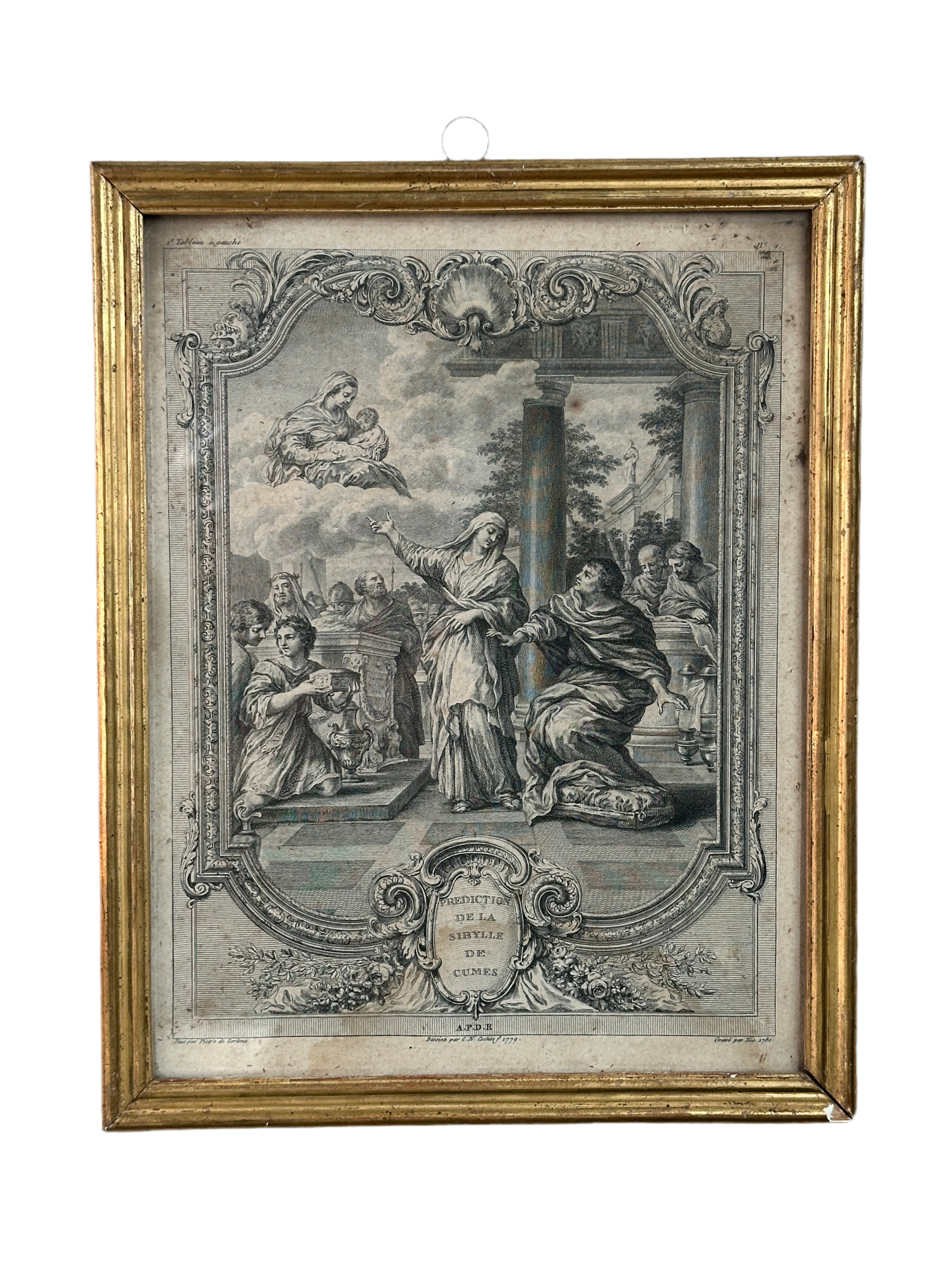 Set of Four 18th Century French Rococo Engravings