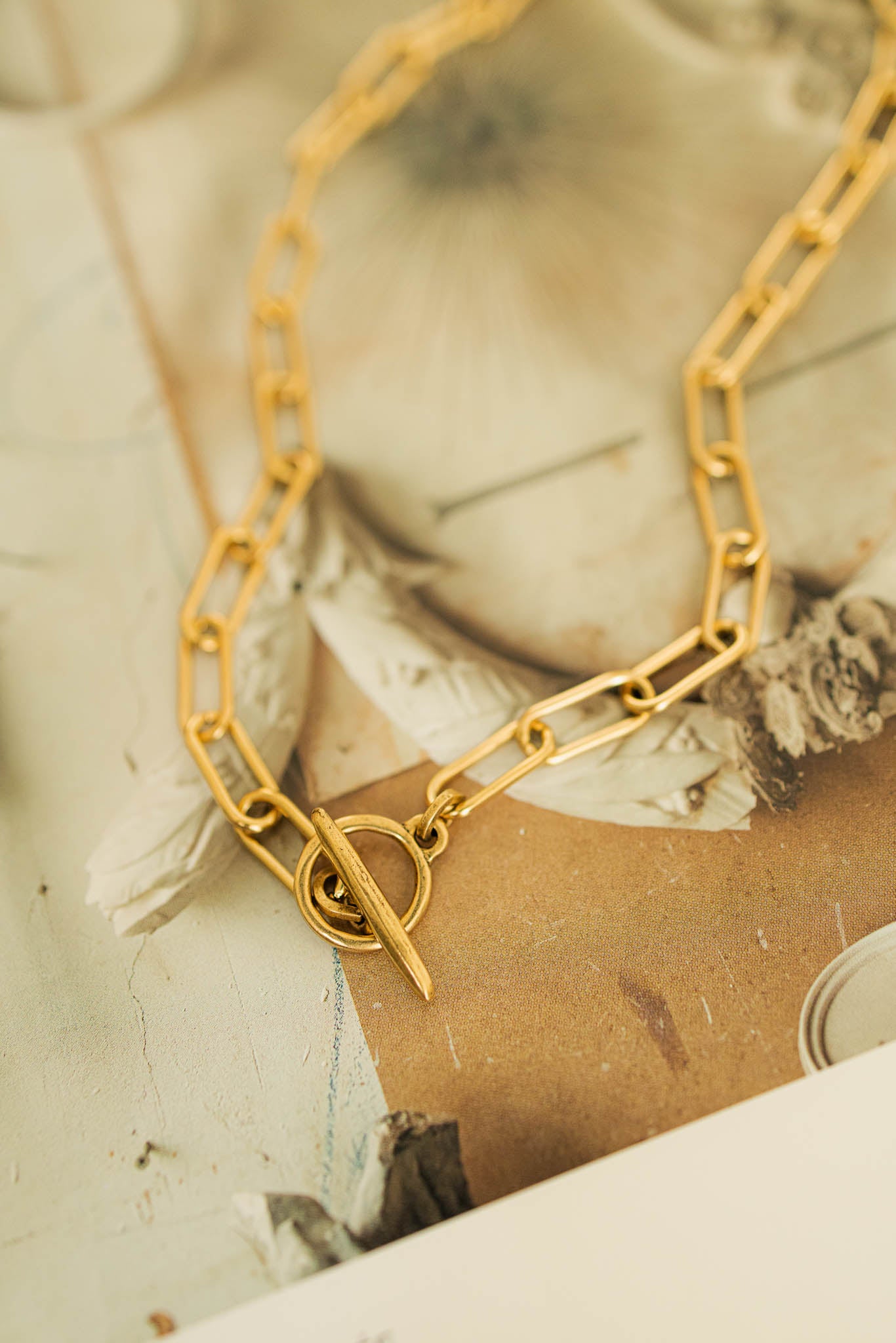 Elevated Toggle Chain Necklace